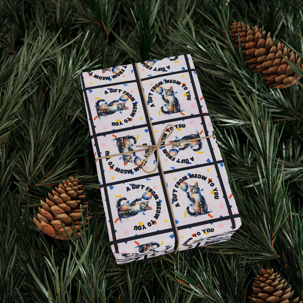 Gift from Meow to You Wrapping Paper