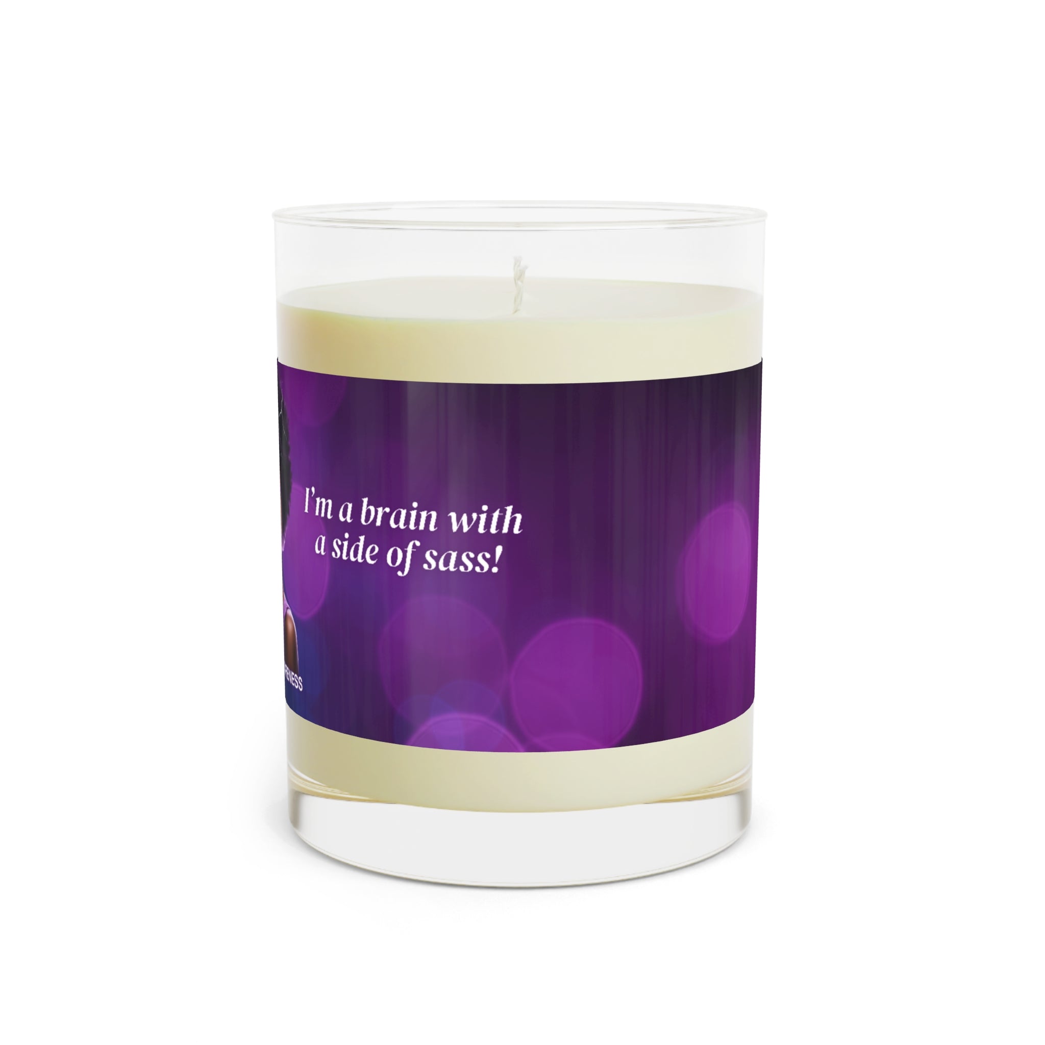 Sassy Brain Scented Candle - Full Glass, 11oz - EpiAl's Shop