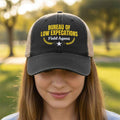Bureau of Low Expectations Field Agent Women's Ponytail Trucker Hat