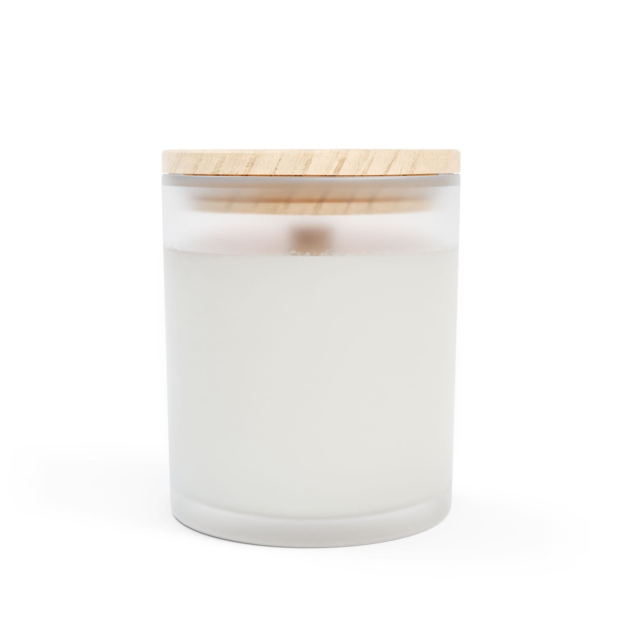 Sunset Gulf of Mexico 11oz Frosted Glass Candle - Sea Mineral Aroma Printify