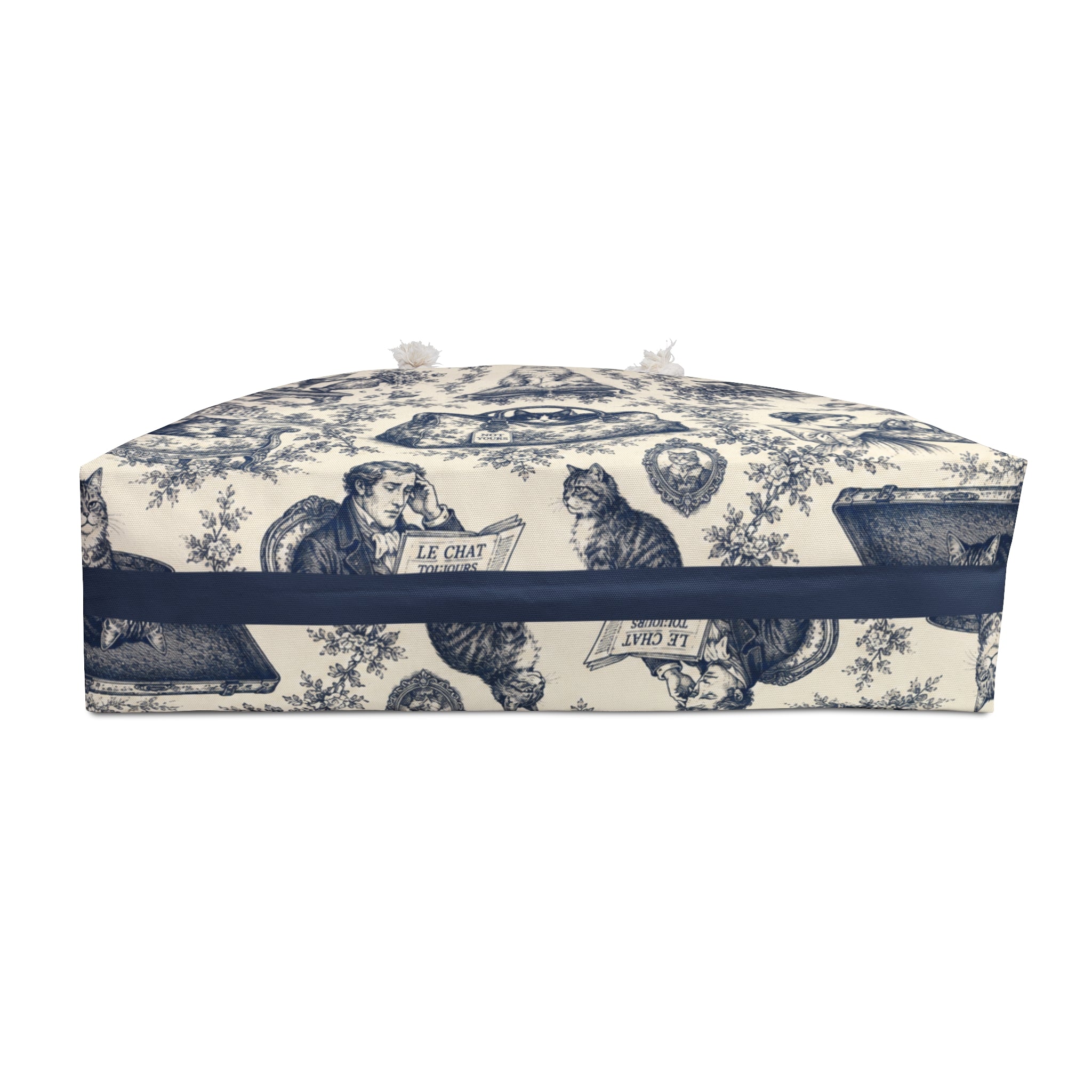 Not Yours Cat Toile Weekender Bag