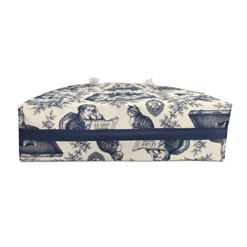 Not Yours Cat Toile Weekender Bag
