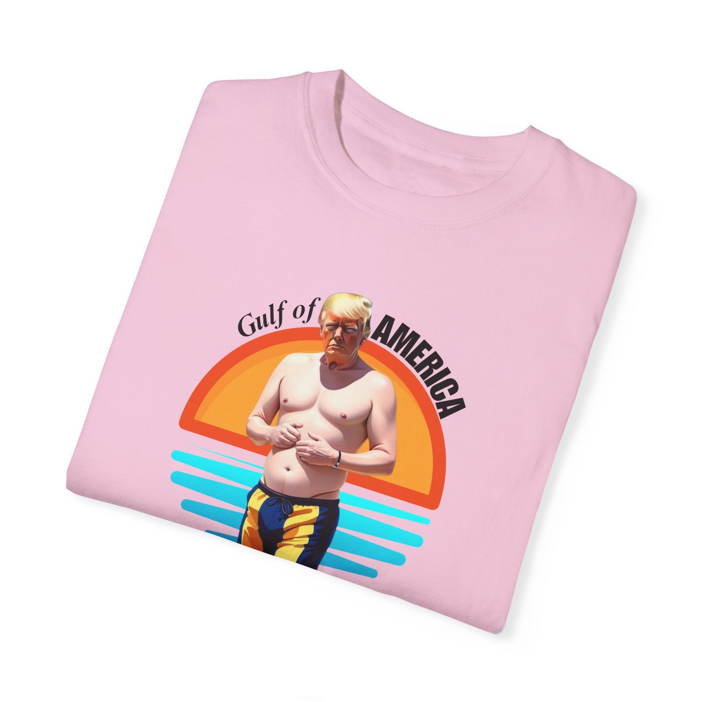 Gulf of America Graphic T-Shirt for Beach Lovers