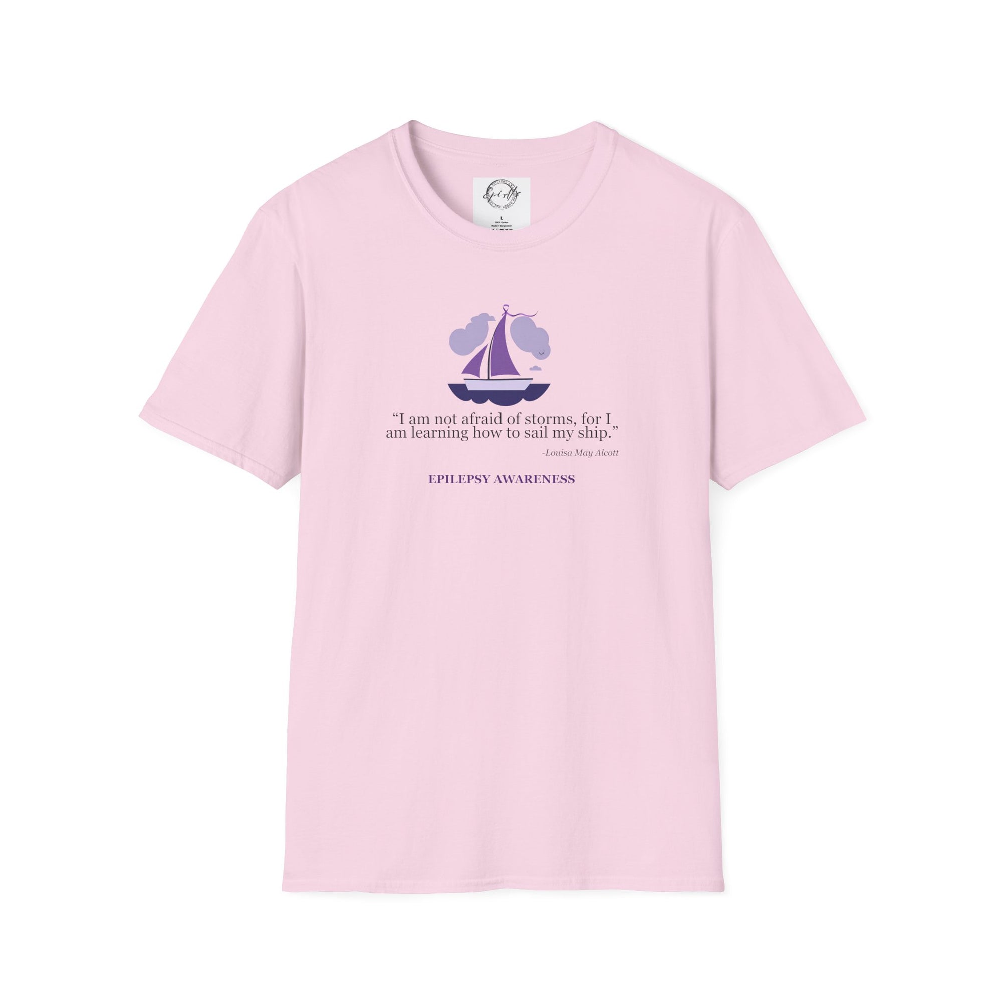Epilepsy Awareness Quote T-Shirt - Unisex Softstyle Tee