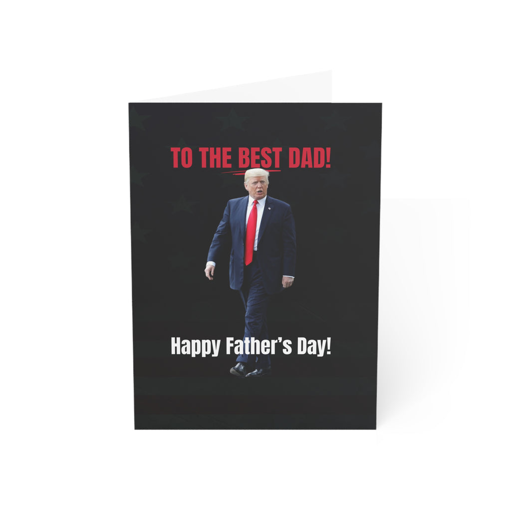 Novelty Trump Father's Day Greeting Cards - Set of 1, 10, 30, or 50