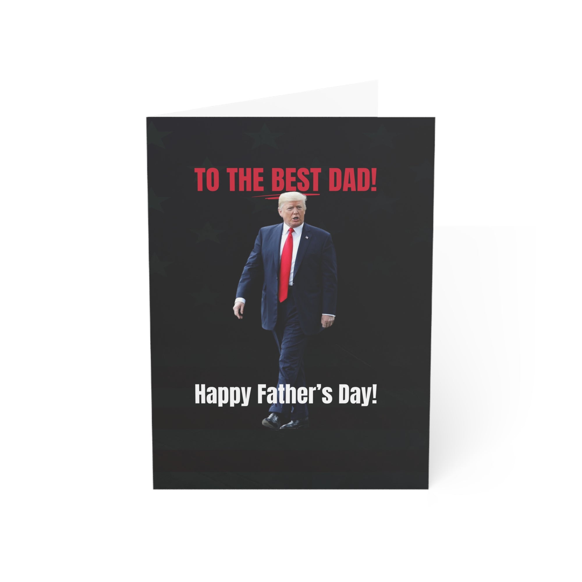 Novelty Trump Father's Day Greeting Cards - Set of 1, 10, 30, or 50