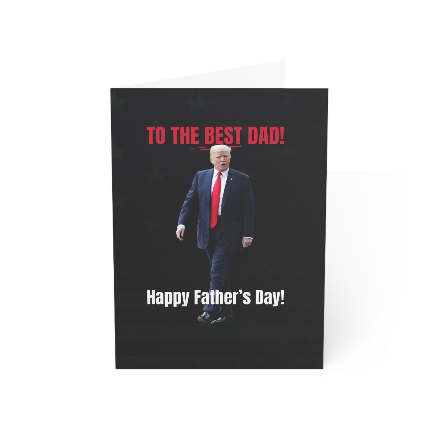 Novelty Trump Father's Day Greeting Cards - Set of 1, 10, 30, or 50