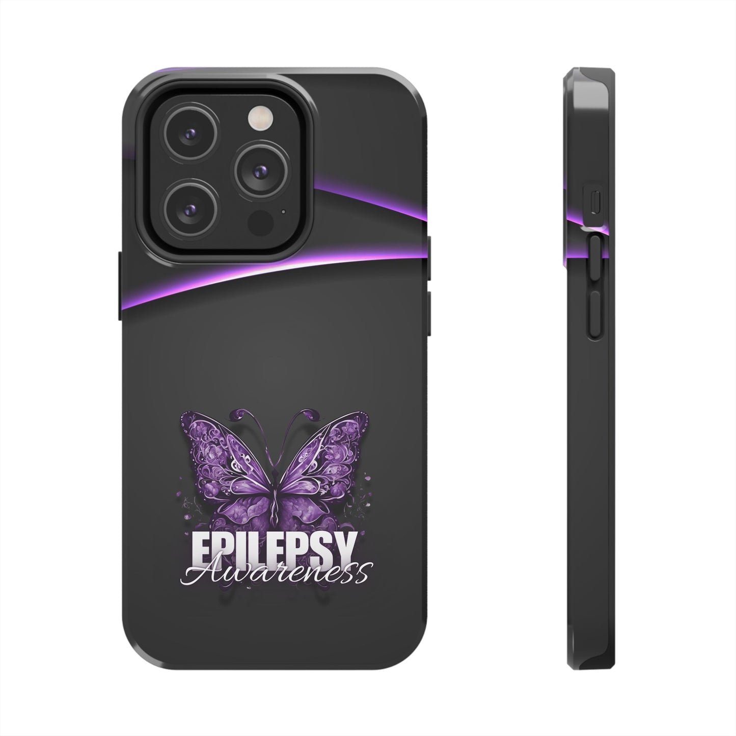 Epilepsy Awareness Butterfly Tough Phone Cases