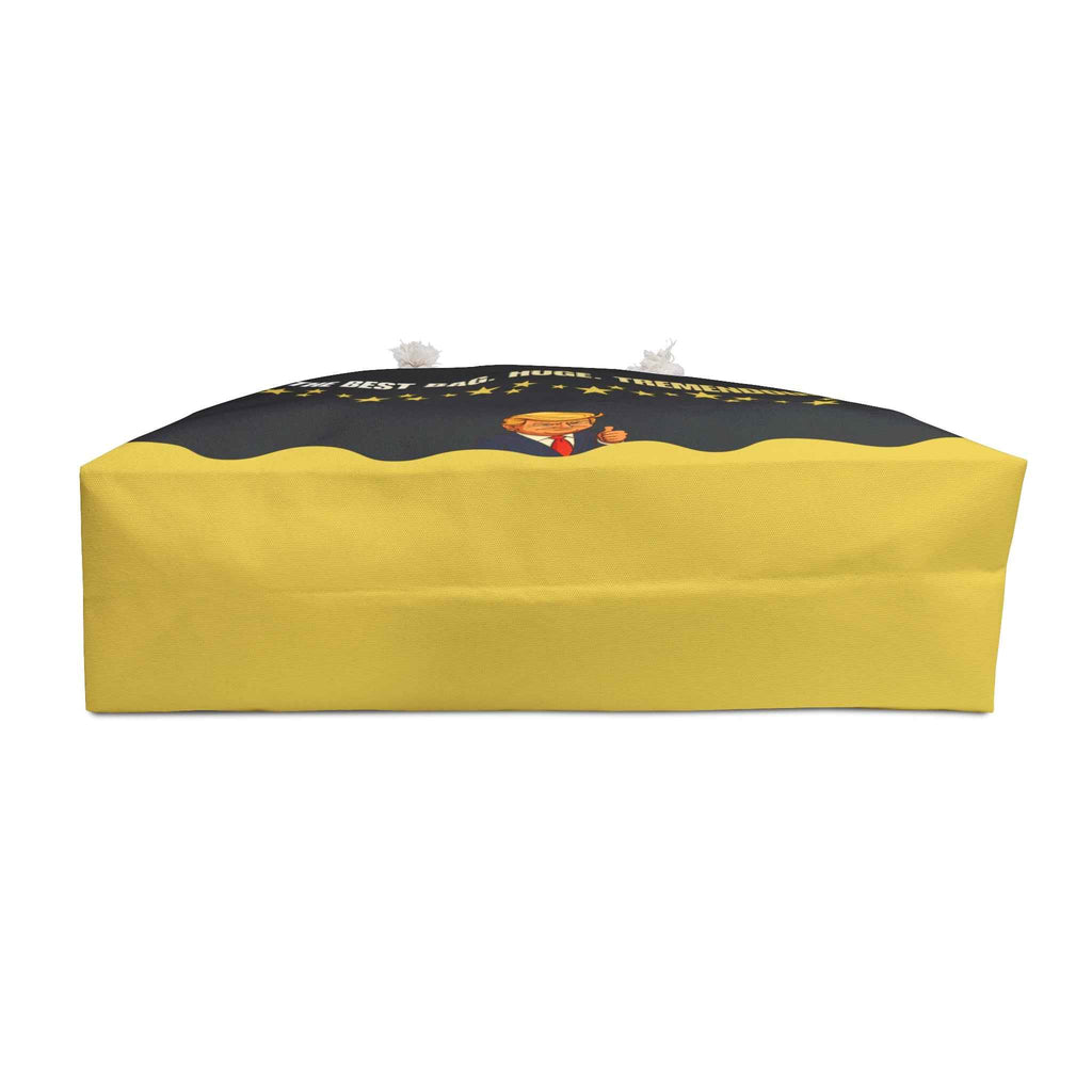 The Best Bag. Huge. Tremendous. — Black & Gold Weekender Bag