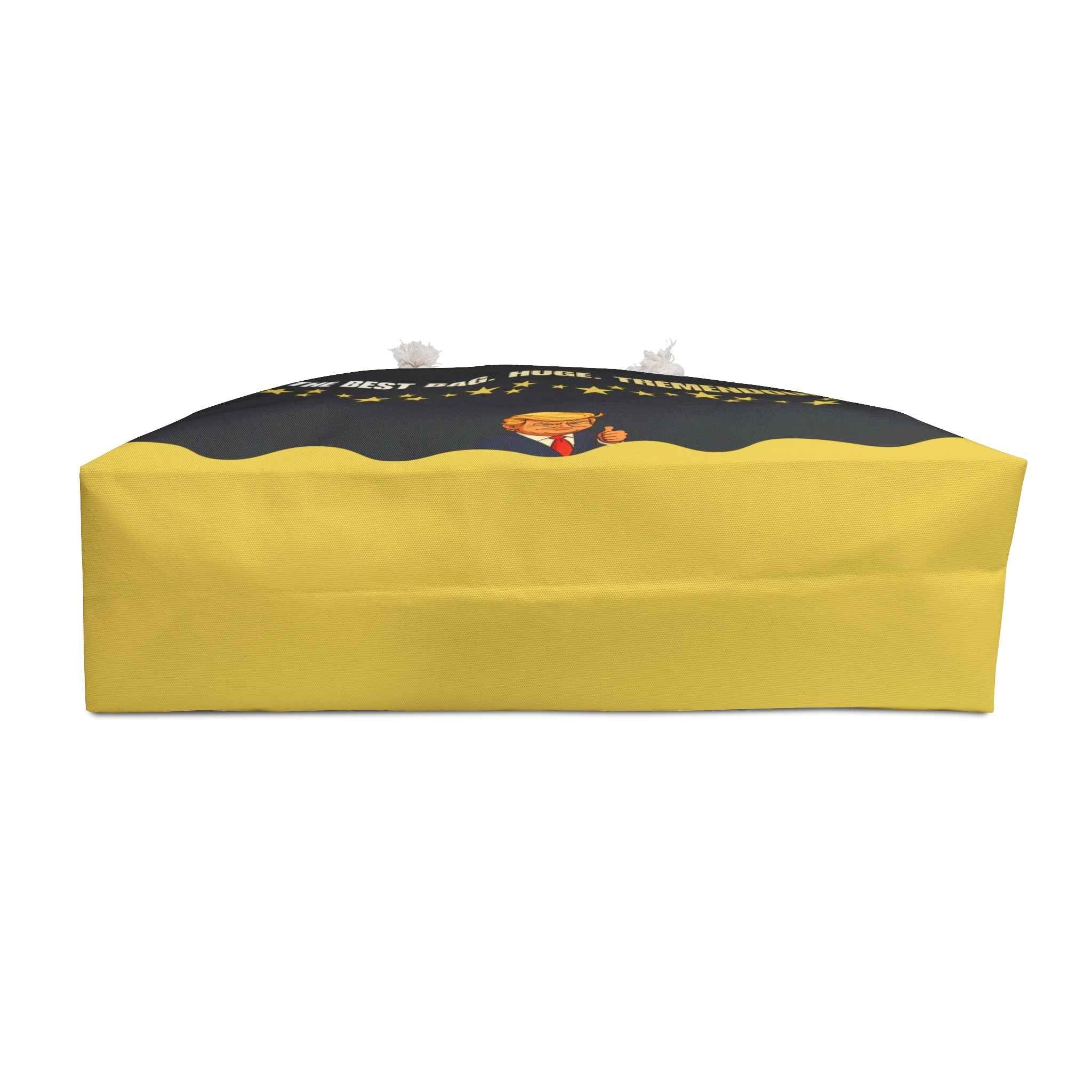 The Best Bag. Huge. Tremendous. — Black & Gold Weekender Bag