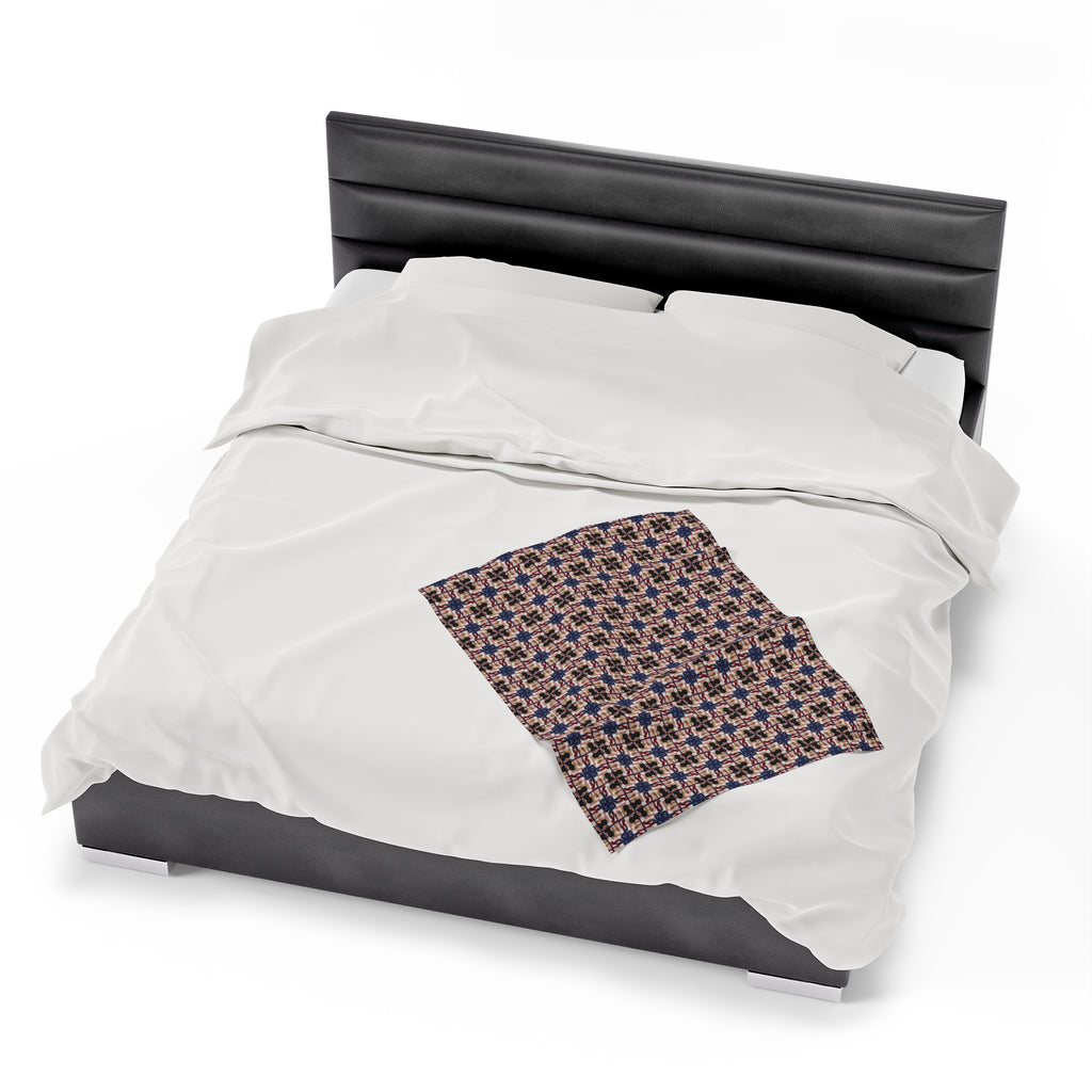 Trump Revolution of Common Sense Velveteen Plush Blanket