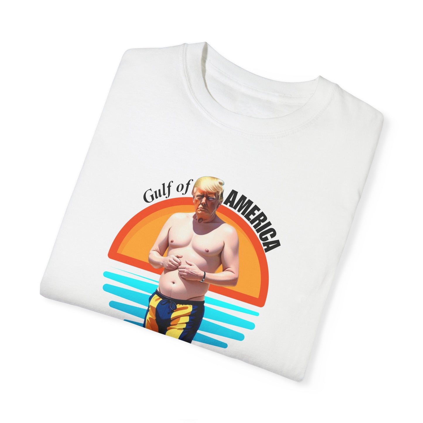Gulf of America Graphic T-Shirt for Beach Lovers