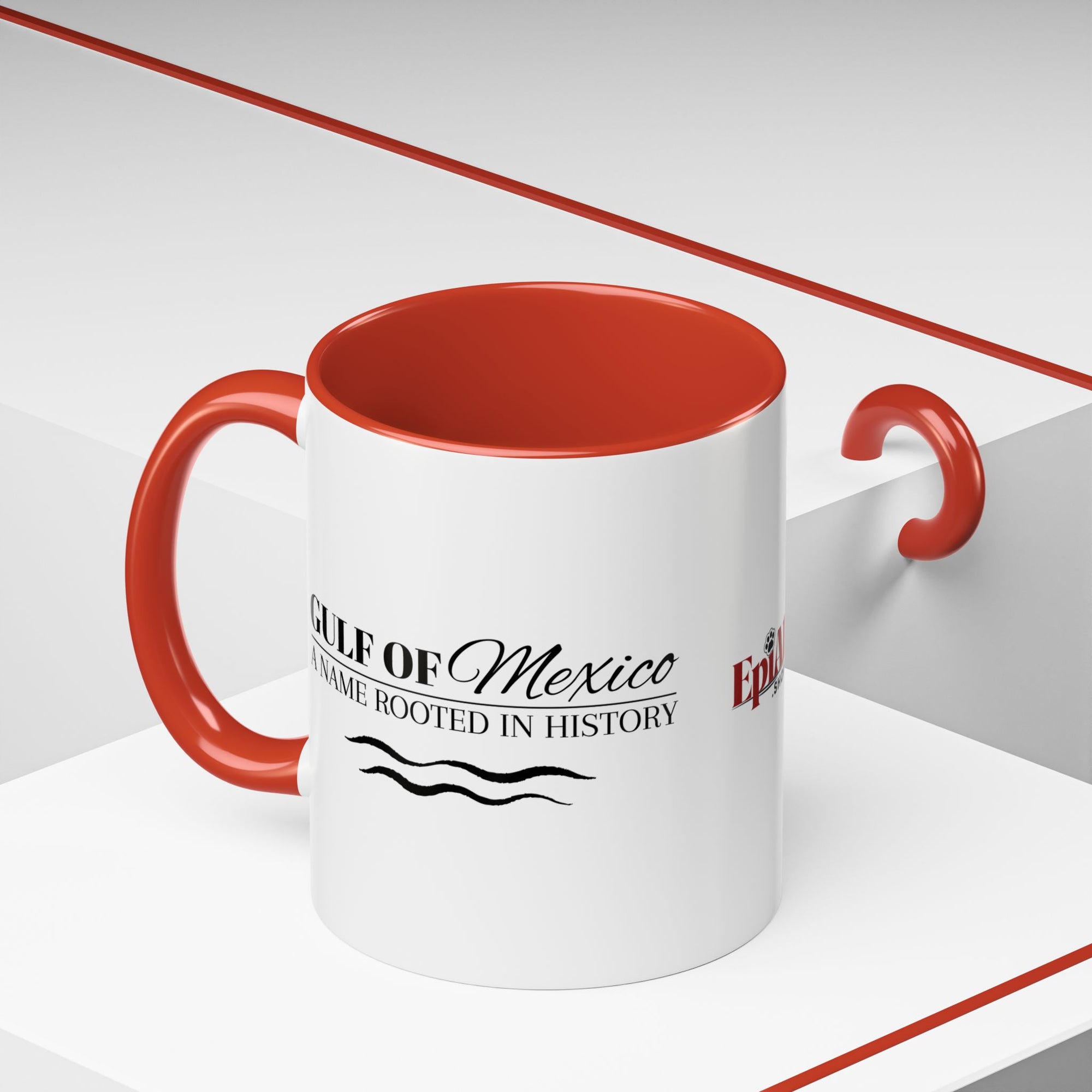 Gulf of Mexico A Name Rooted in History Accent Coffee Mug