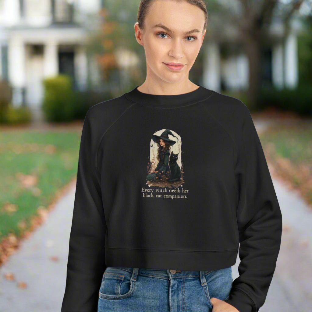 Every Witch Women's Cropped Fleece Pullover