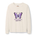 Beautifully Unfinished Suicide Awareness Women’s Lightweight Crewneck Sweatshirt