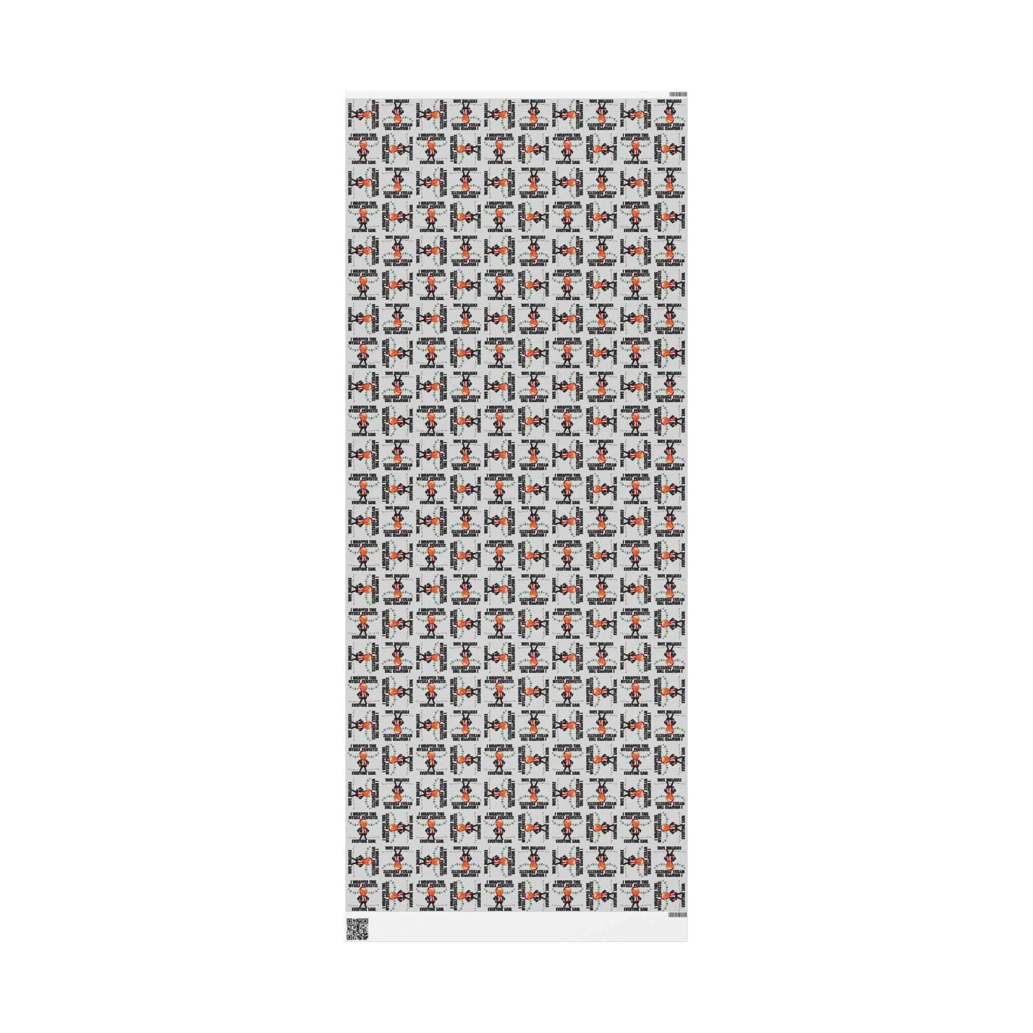 I Wrapped This Myself Wrapping Paper – Political Parody