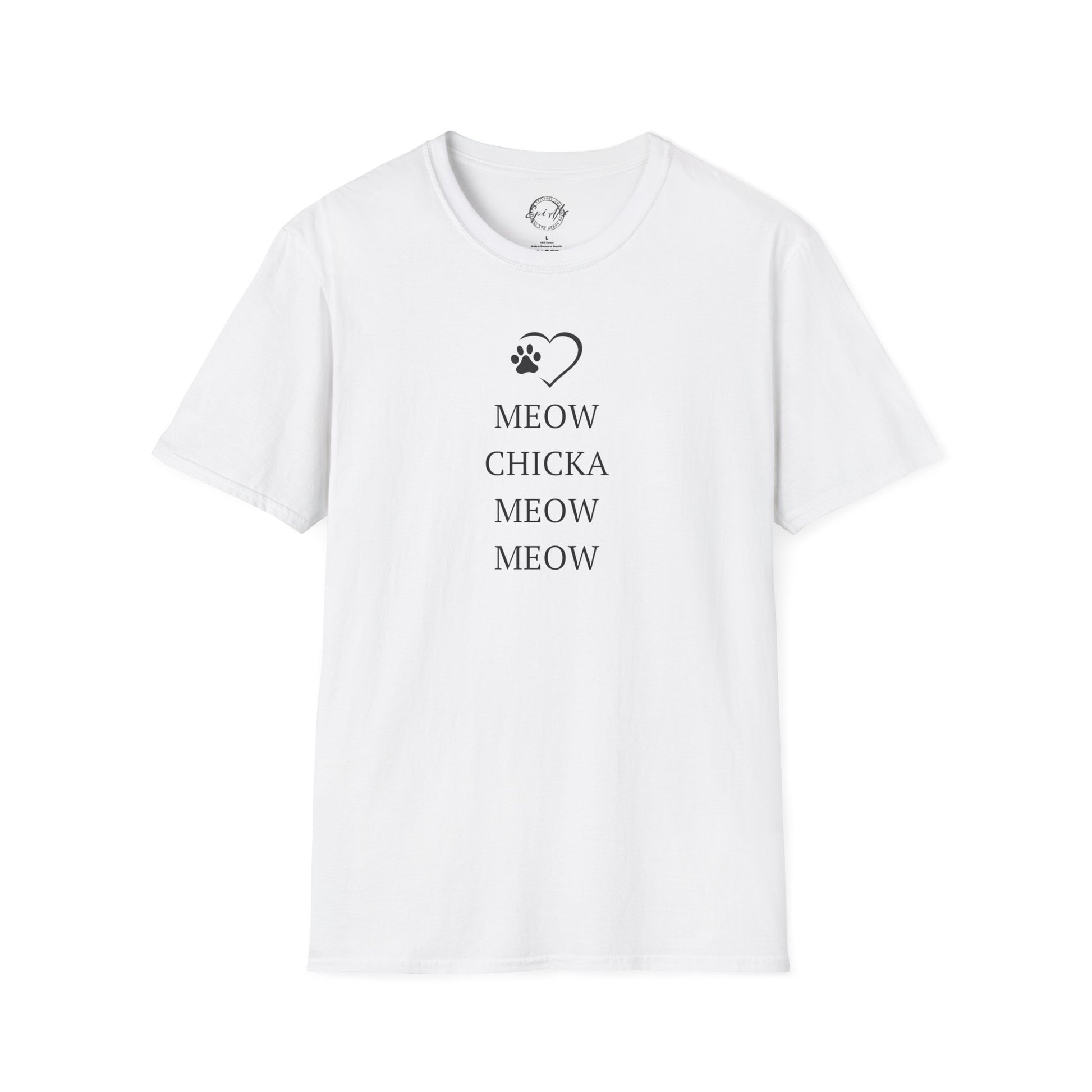 Meow Chicka Meow Meow Unisex Softstyle T - Shirt - T - Shirt - Epileptic Al’s Shop