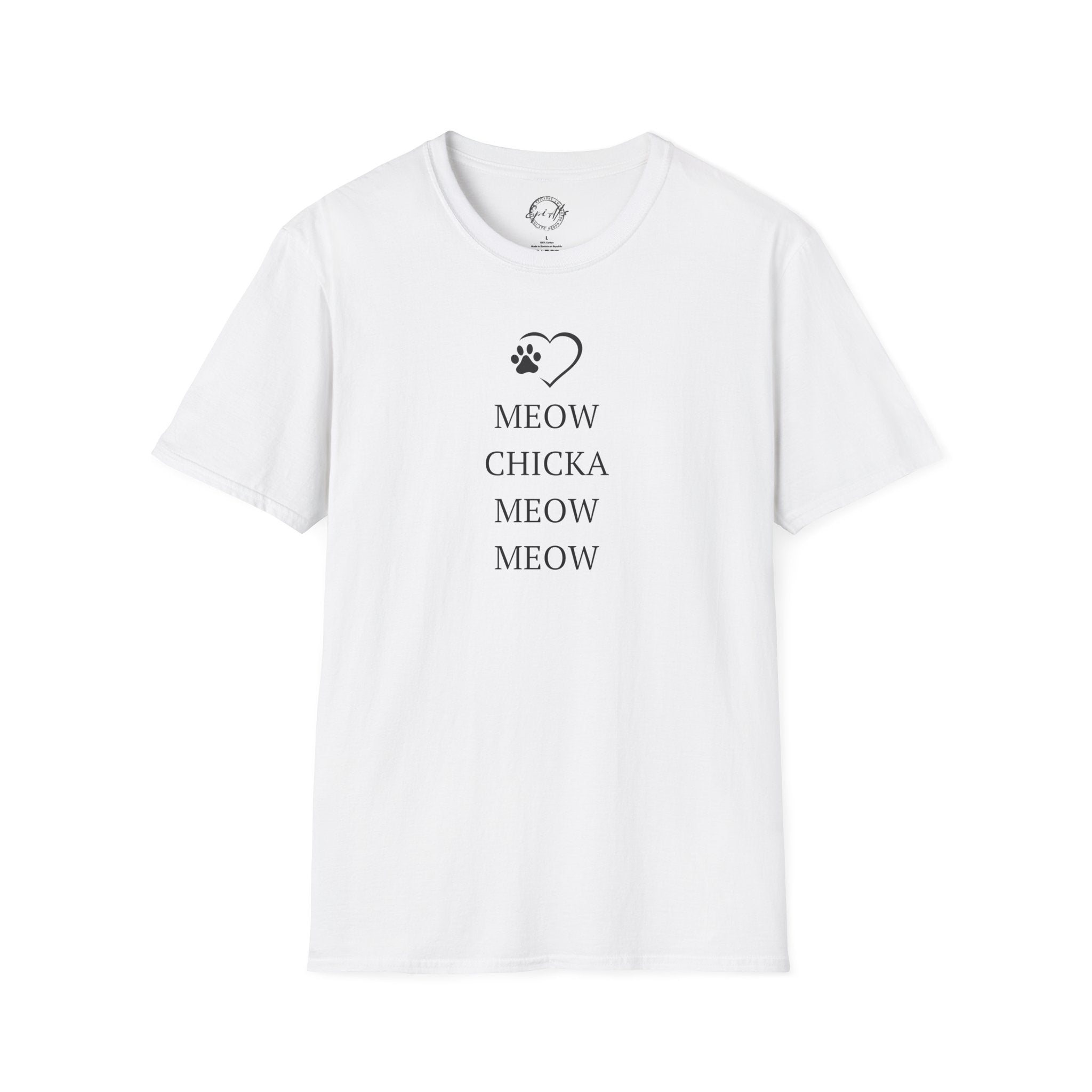 Meow Chicka Meow Meow Unisex Softstyle T - Shirt - T - Shirt - Epileptic Al’s Shop
