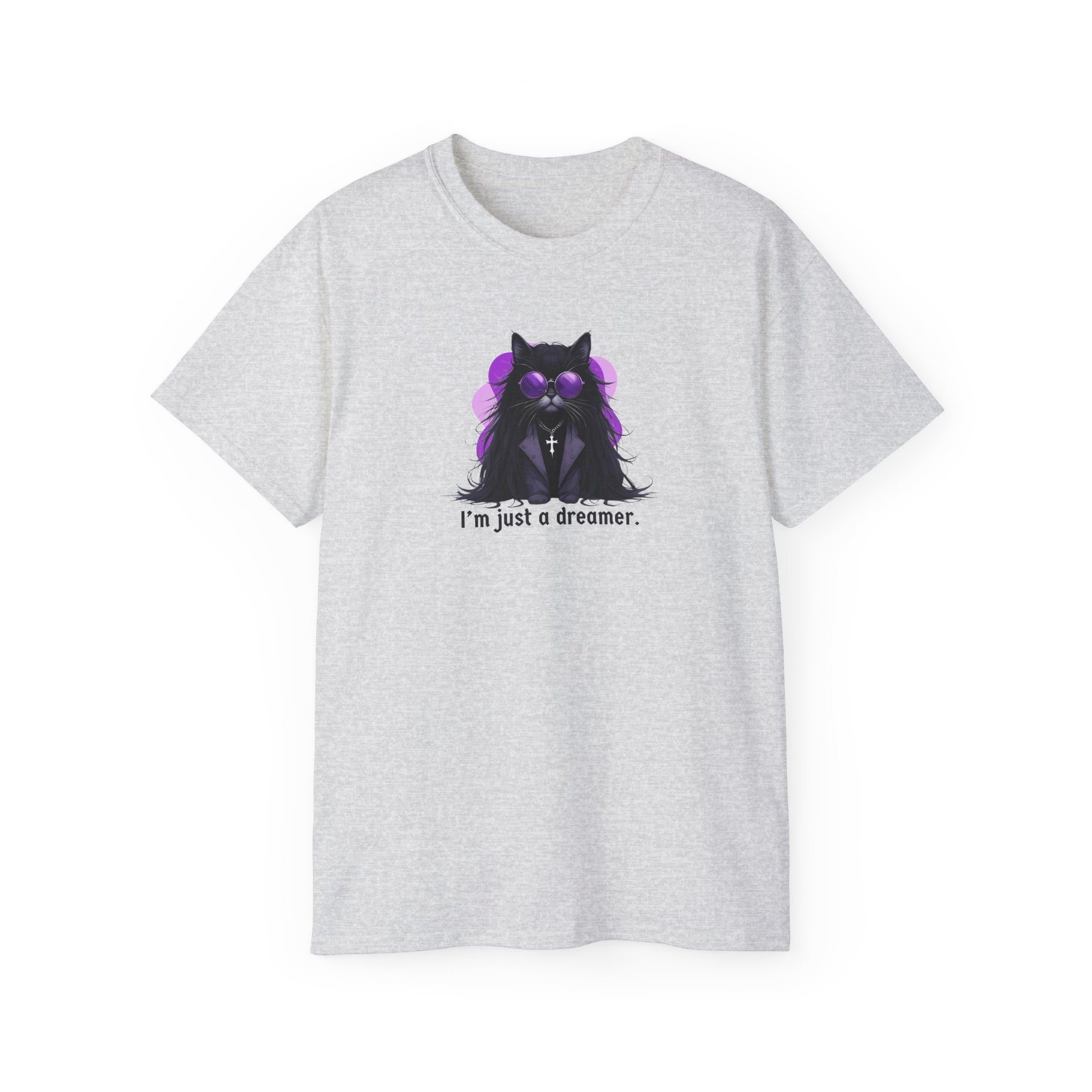 Just a Dreamer Ozzy Cat Graphic Tee
