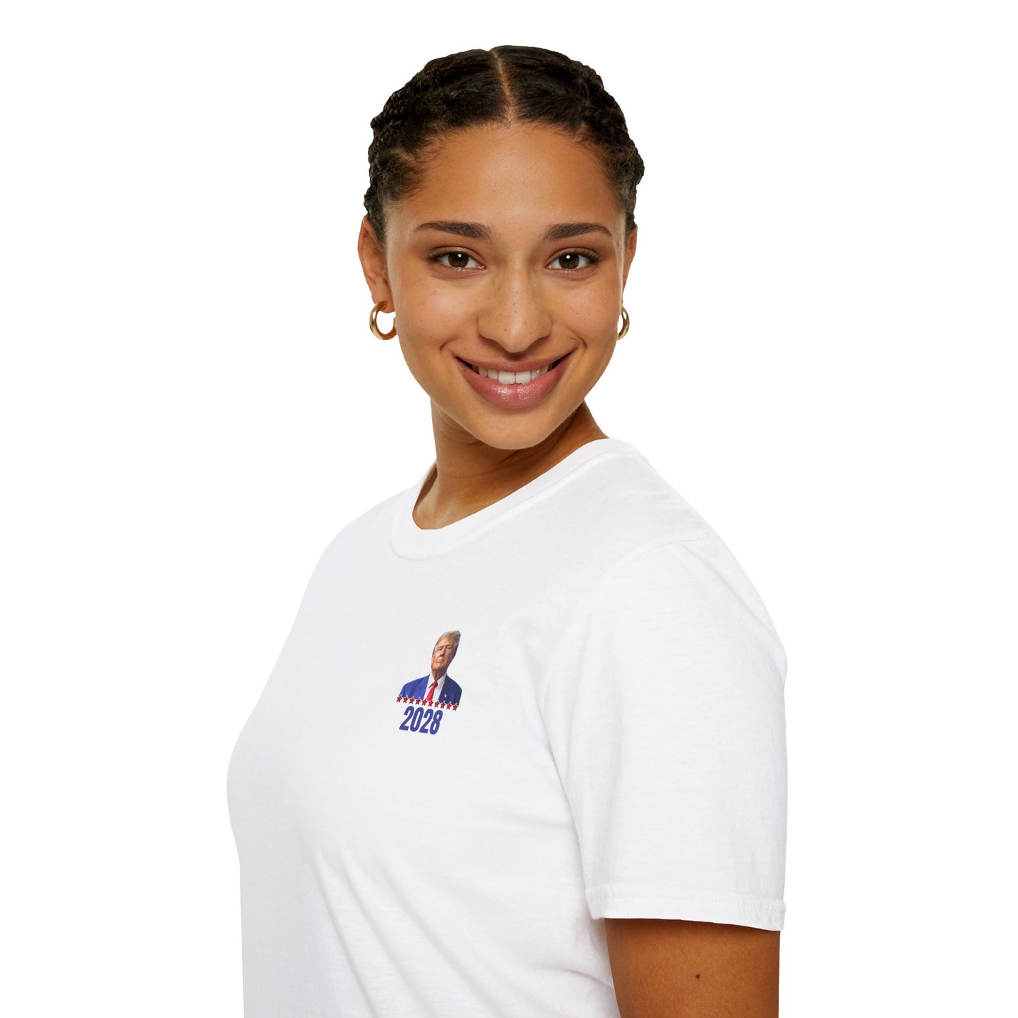 Trump 2028 Unisex Softstyle T-Shirt - Trump for President