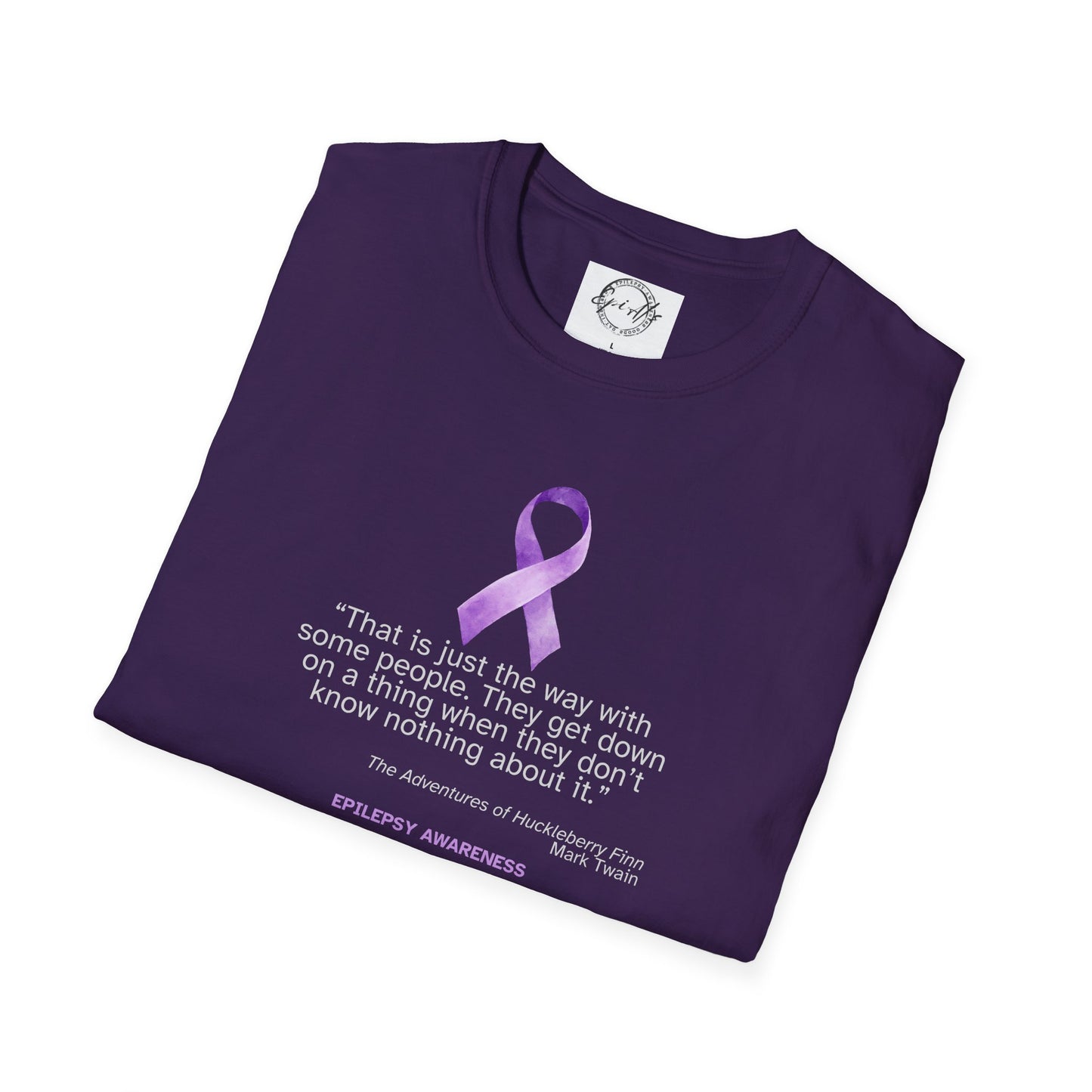 Epilepsy Awareness Unisex Softstyle T-Shirt - Spread Awareness & Compassion