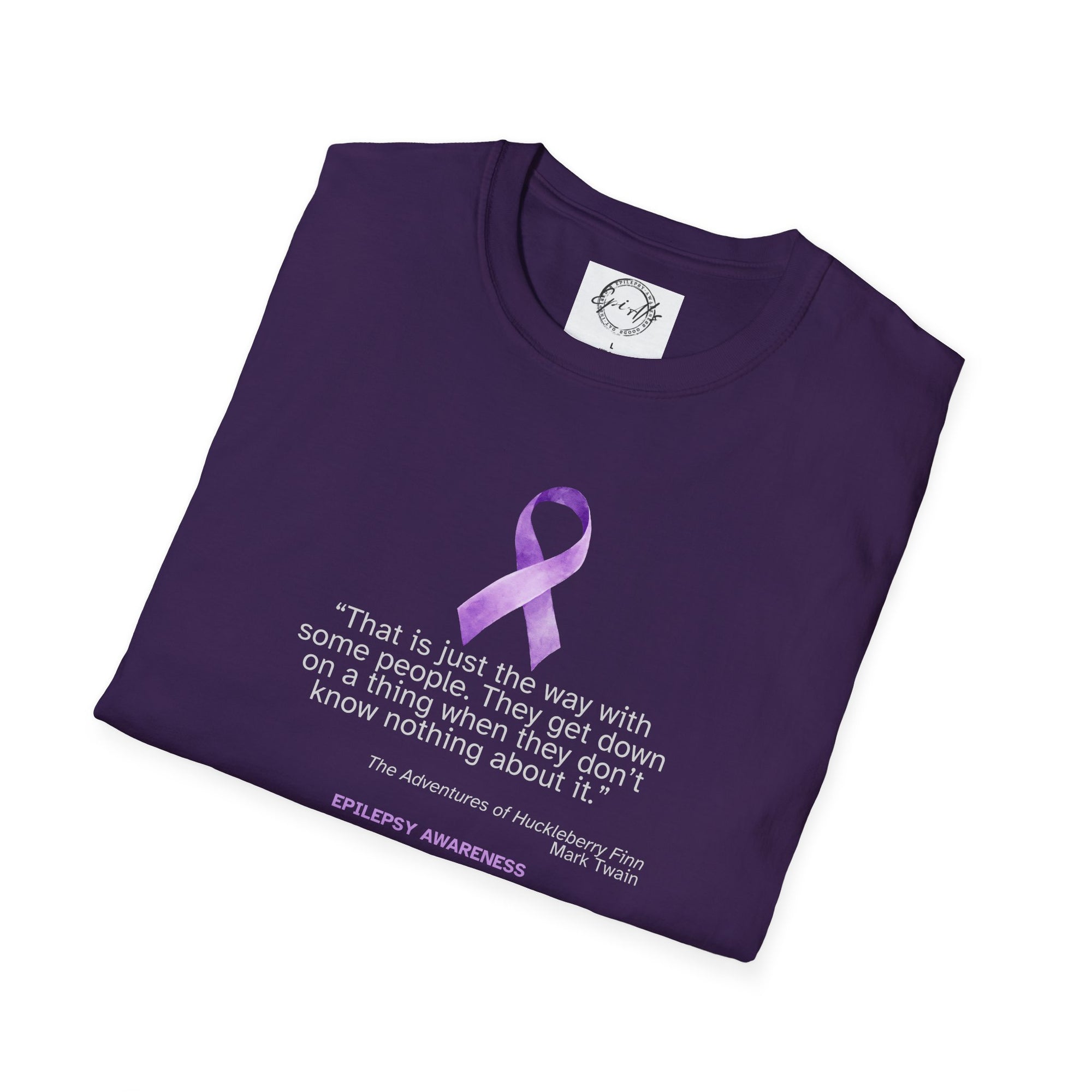 Epilepsy Awareness Unisex Softstyle T-Shirt - Spread Awareness & Compassion