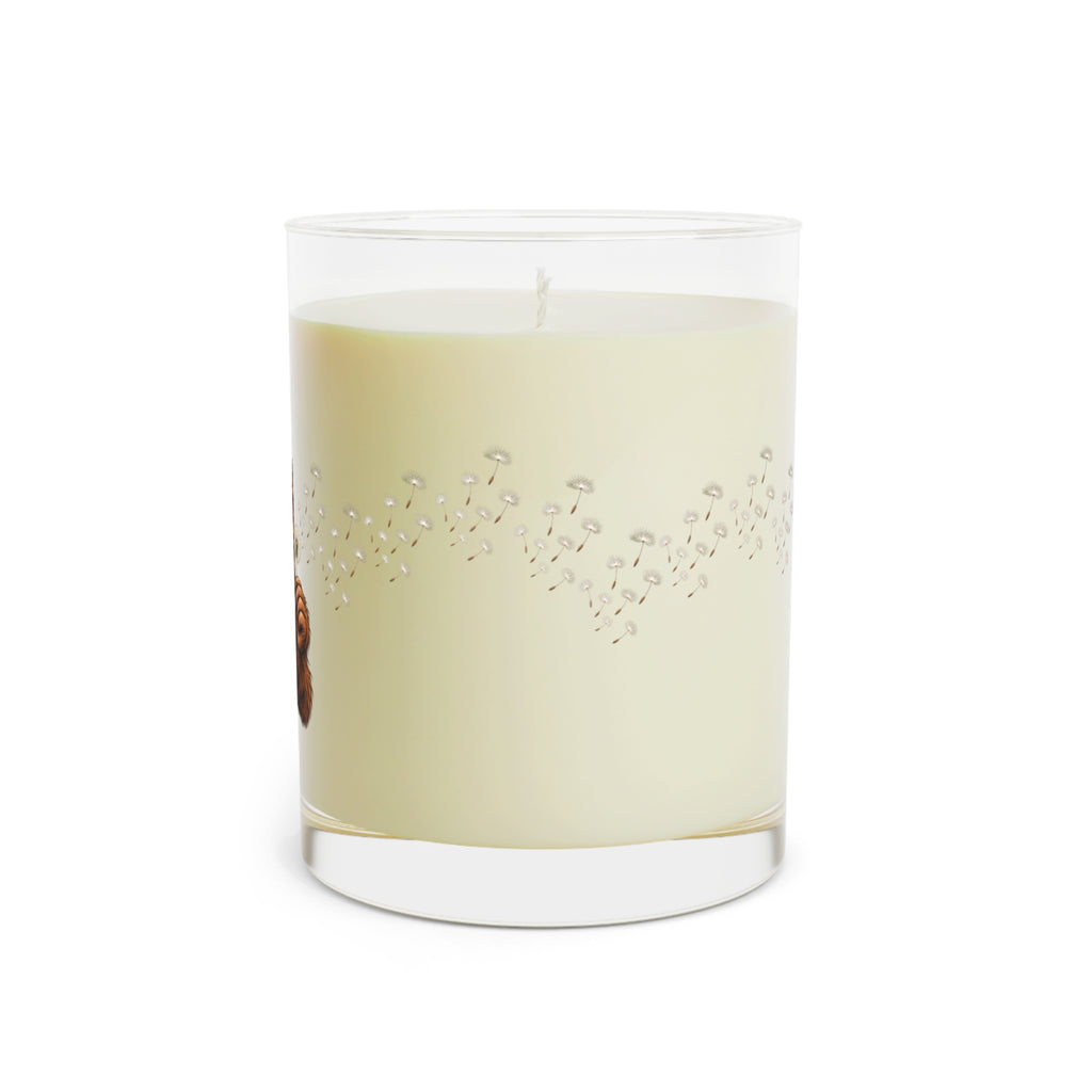 Bigfoot Blowing Dandelion Soy Candle | Sasquatch Glass Jar Candle