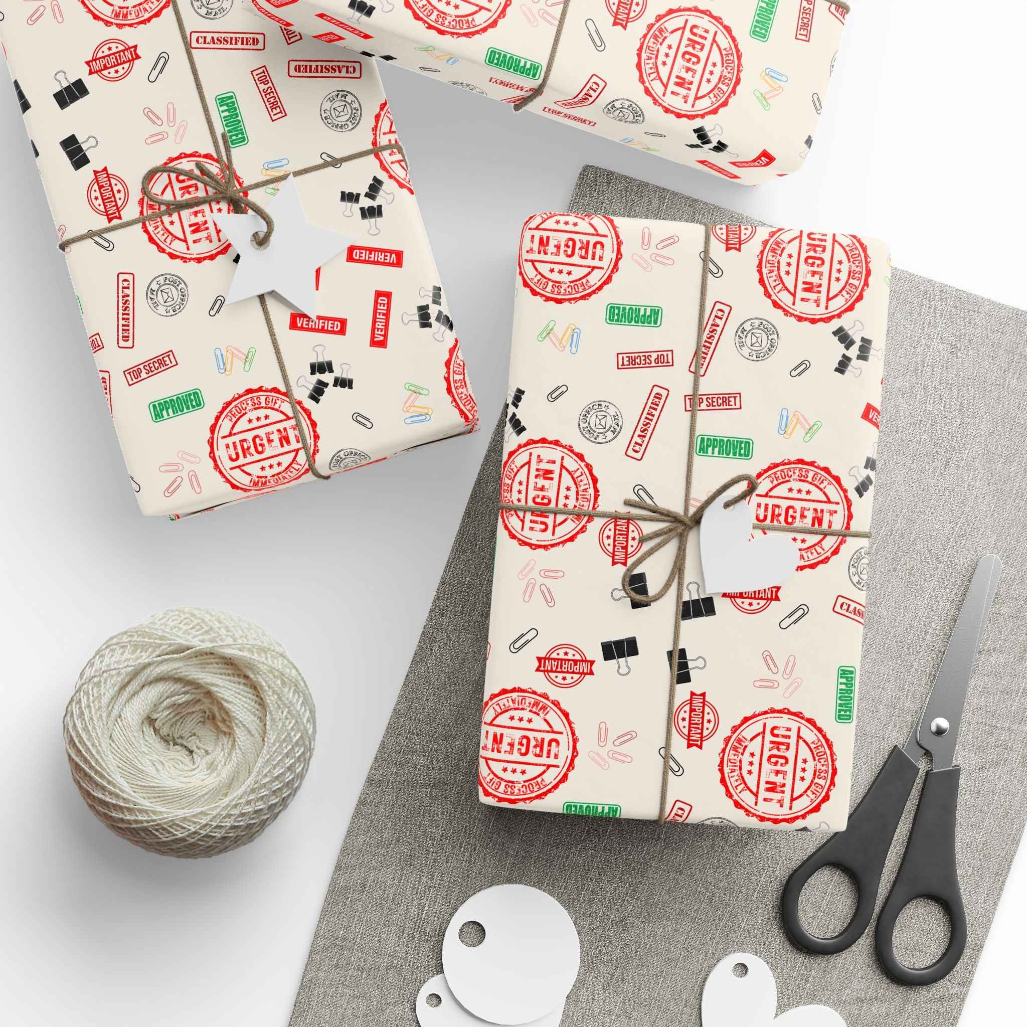 Red Tape Gift Wrap – Political Parody All-Purpose Wrapping Paper