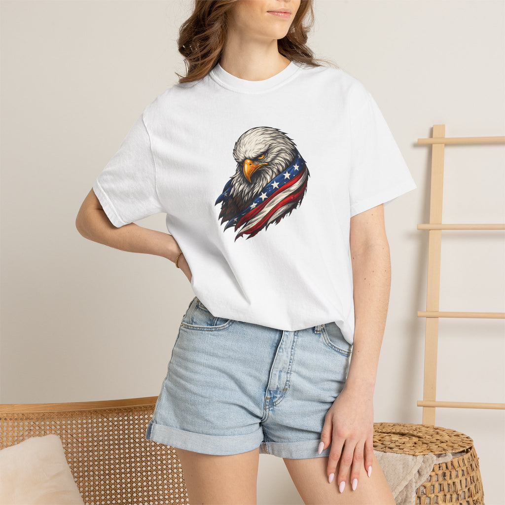Eagle of Quiet Resolve Heavyweight T-Shirt