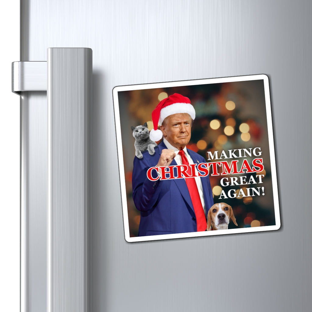 Making Christmas Great Again Magnets