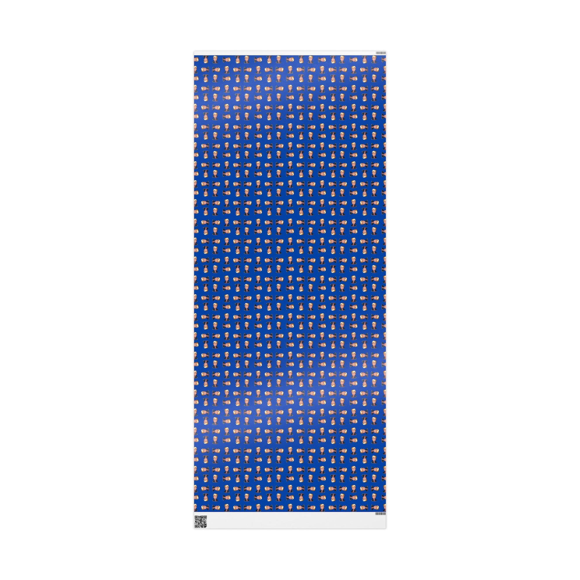 Colorful Trump Face Gift Wrap Paper for All Occasions