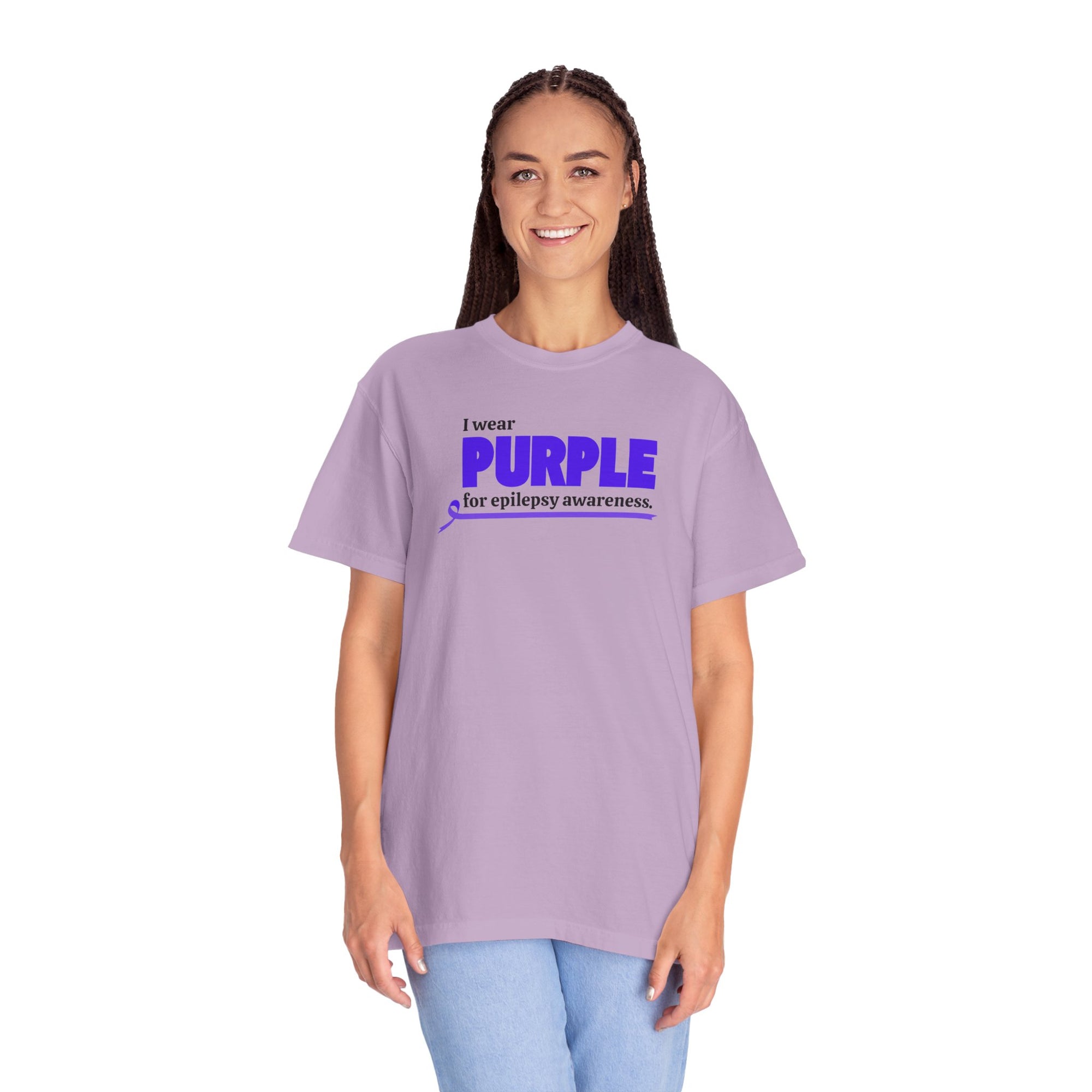Unisex I Wear Purple Awareness T-Shirt