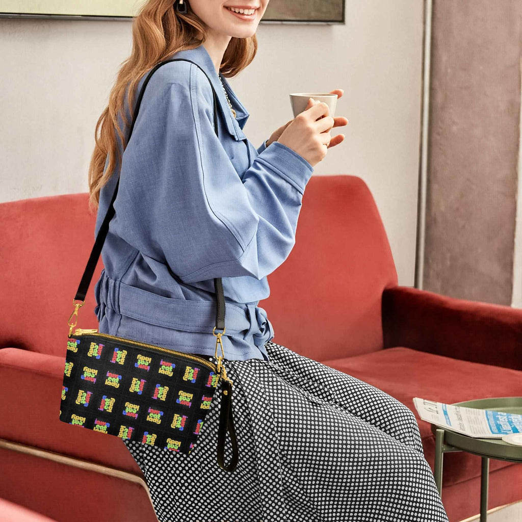 I Am A Cat Lady Dual Strap Crossbody Bag