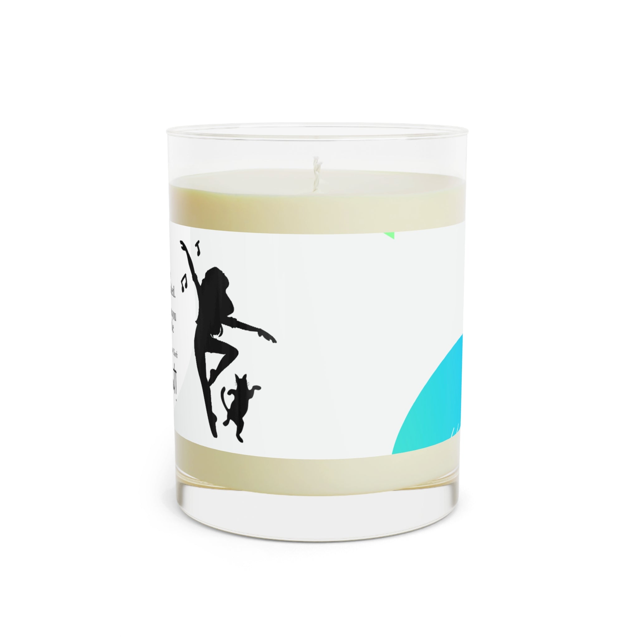 Photo depicting the ​Live in the Moment Scented Candle - Full Glass, 11oz from EpiAl's Shop.