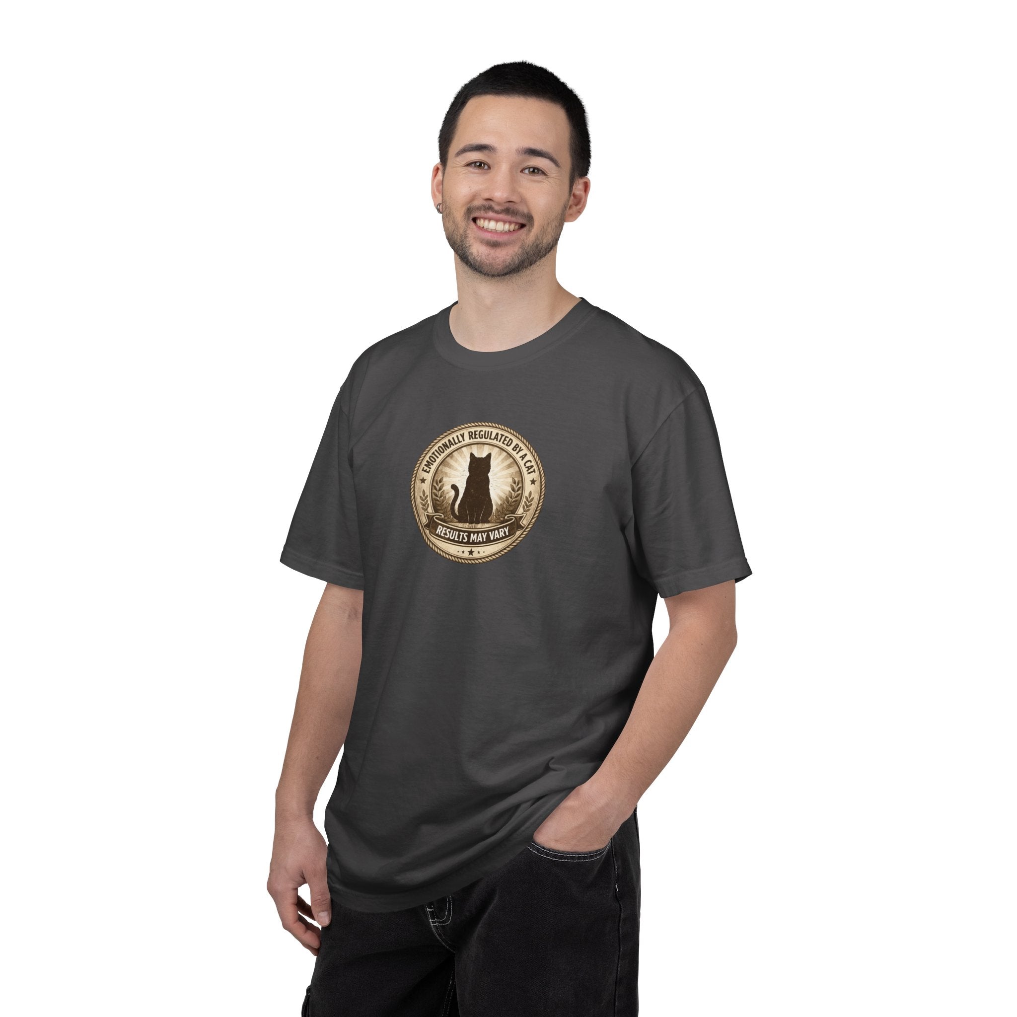 Emotionally Regulated by a Cat T-Shirt