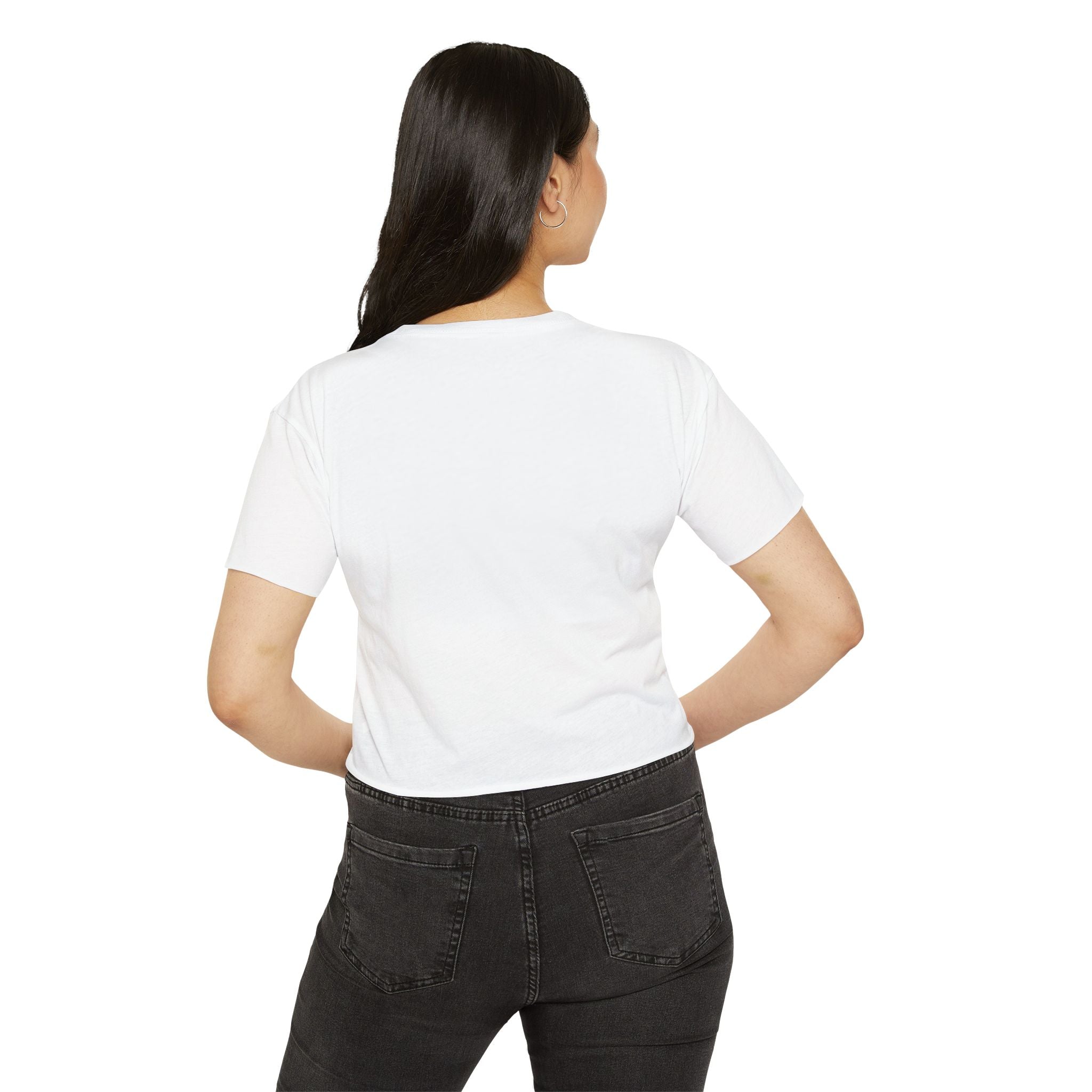 Whiskers in Bloom Watercolor Crop Top