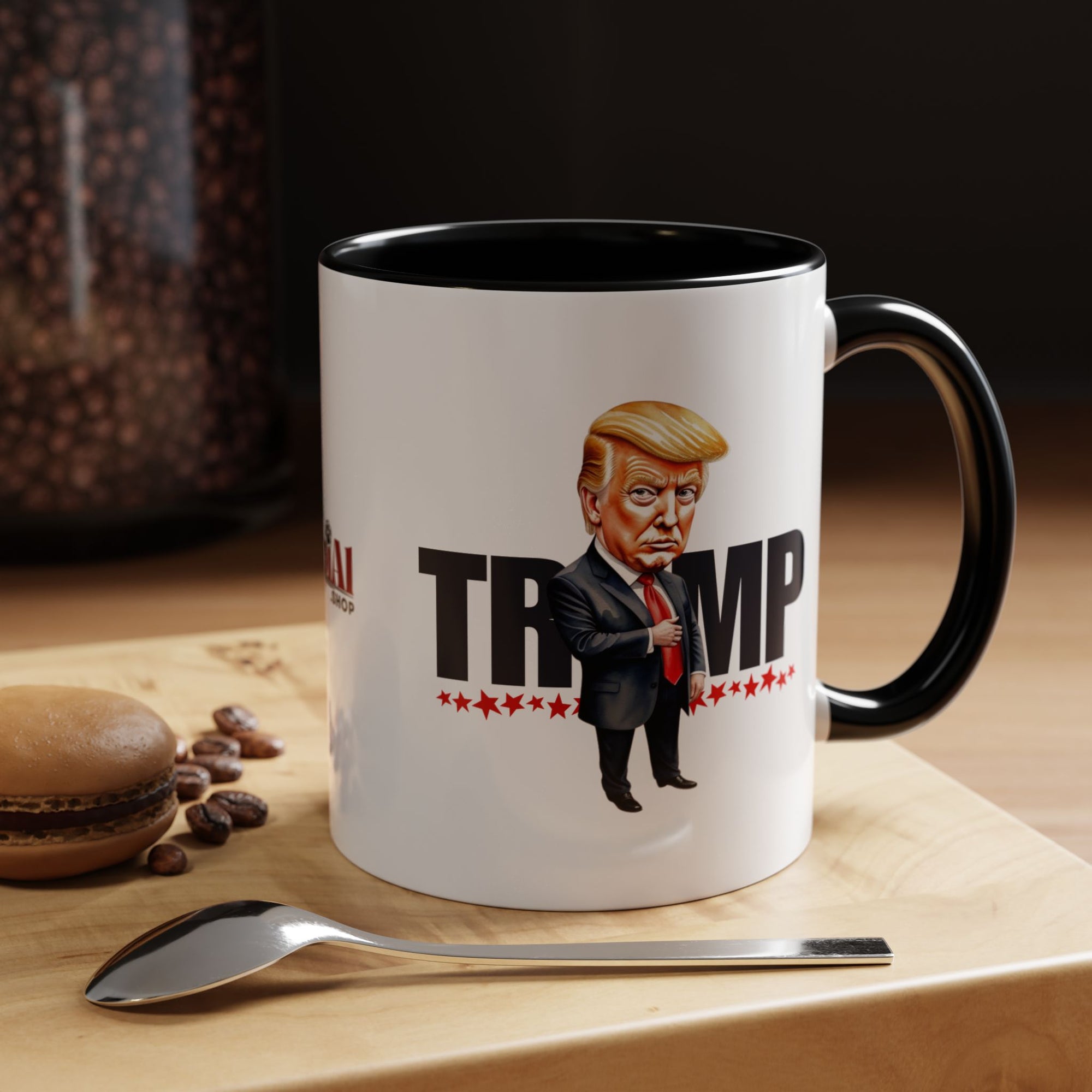 Trump Accent Coffee Mug - 11oz & 15oz, Bold Statement Mugs for Political Enthusiasts