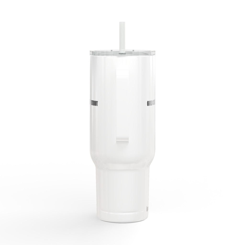 Gold Standard Patriot 40oz Insulated Tumbler – Engraved Travel Mug with Handle