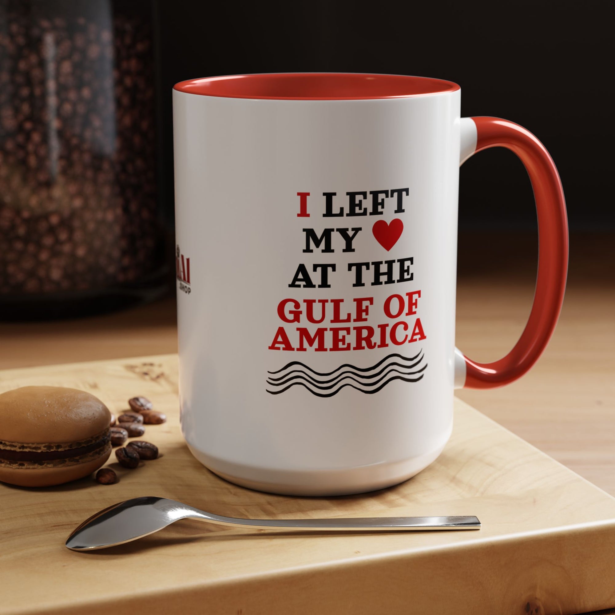 American Gulf Coffee Mug - I Left My Heart - 11oz & 15oz
