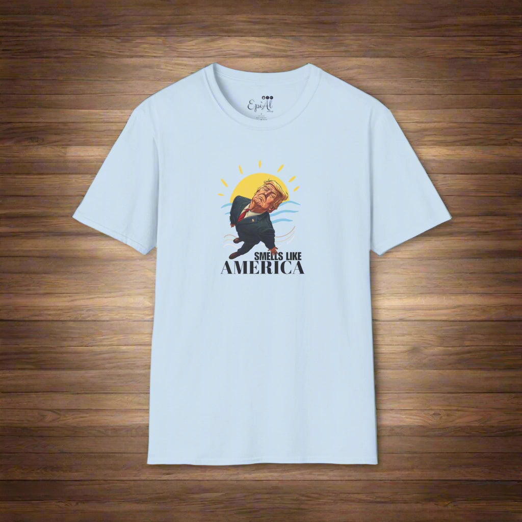 American Gulf "Smells like America" Unisex Graphic T-Shirt