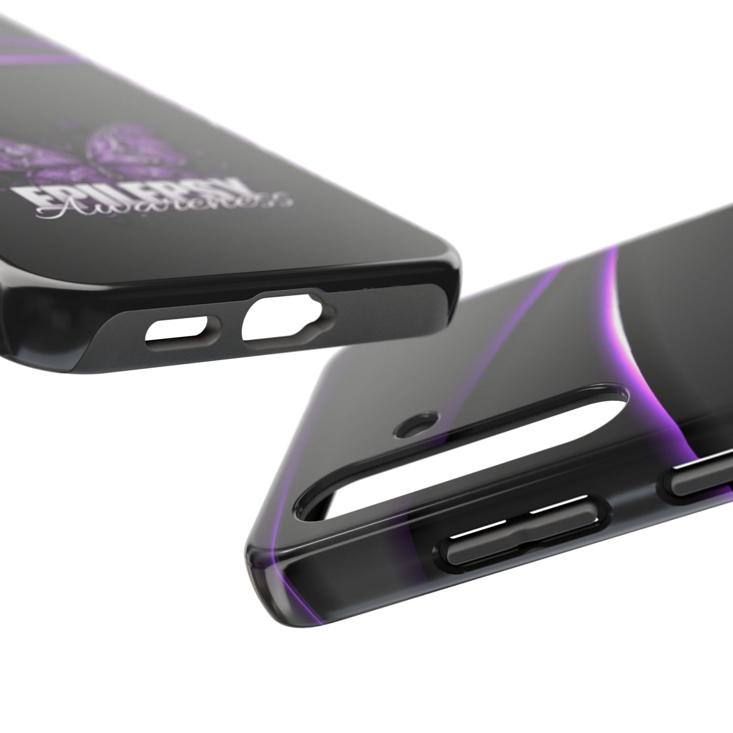 Epilepsy Awareness Butterfly Tough Phone Cases