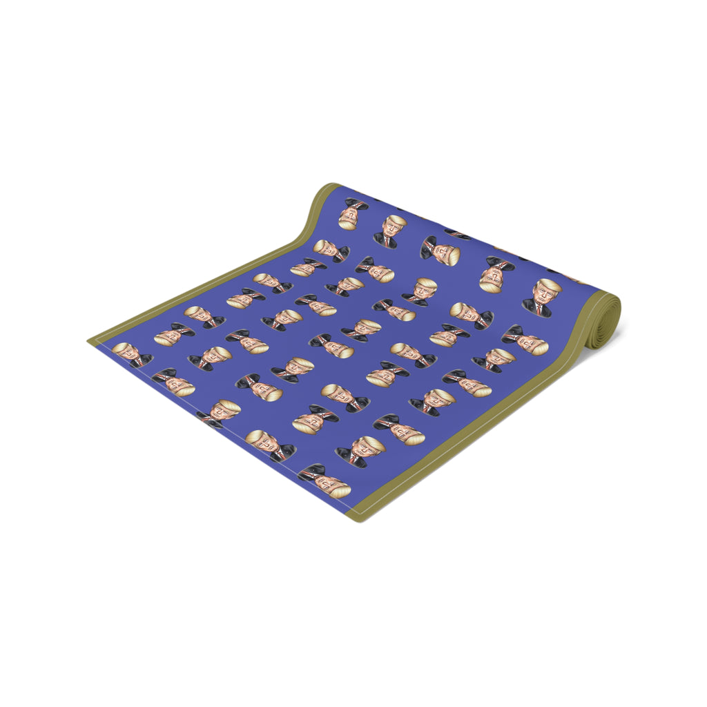 Vibrant Trump Face Table Runner