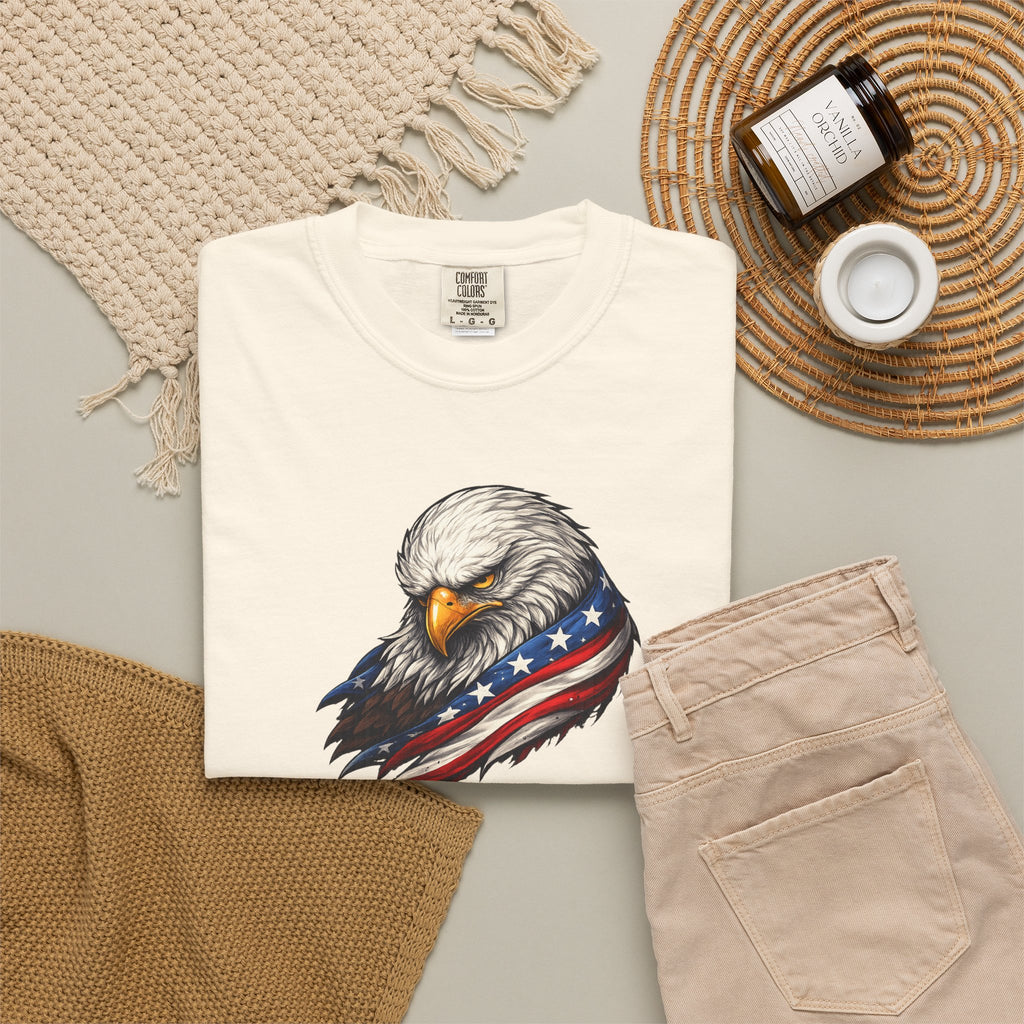 Eagle of Quiet Resolve Heavyweight T-Shirt