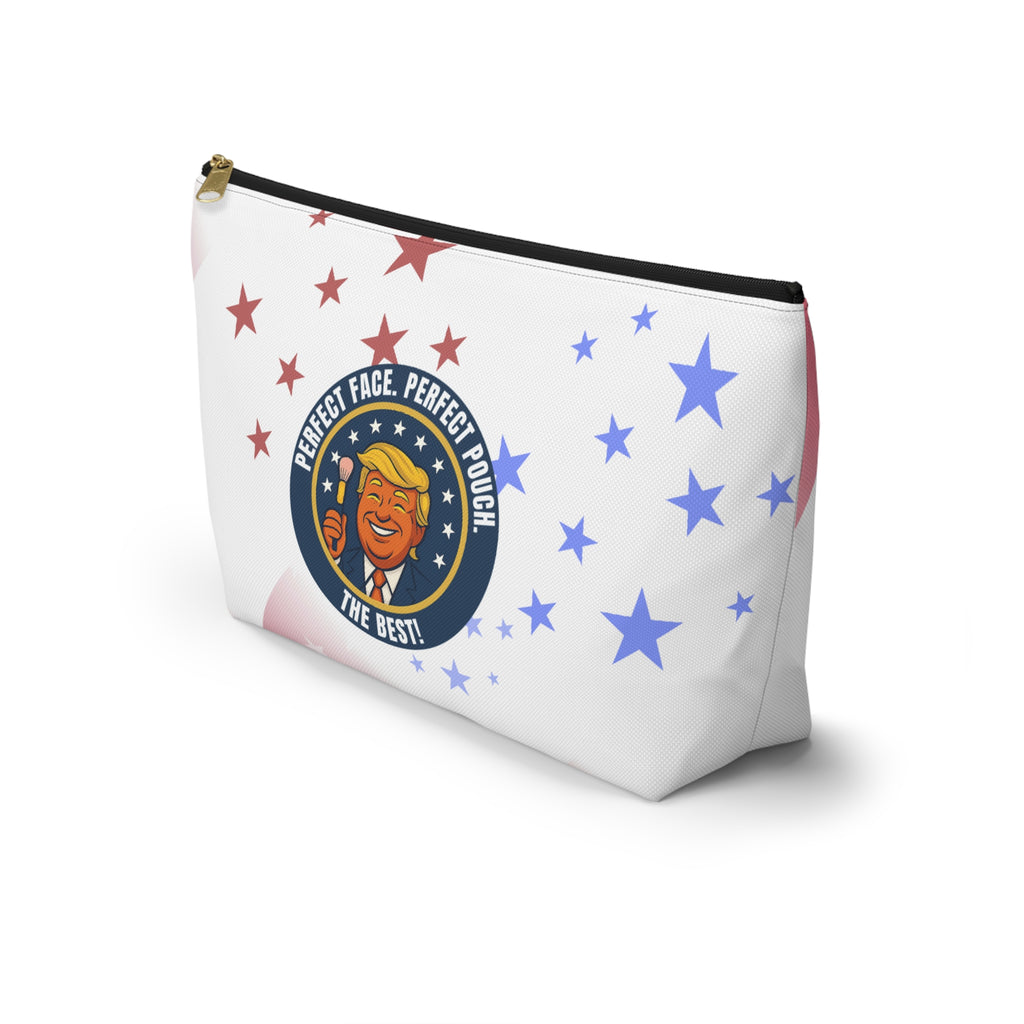 Mock Presidential Seal Makeup Pouch – “Perfect Face. Perfect Pouch.”