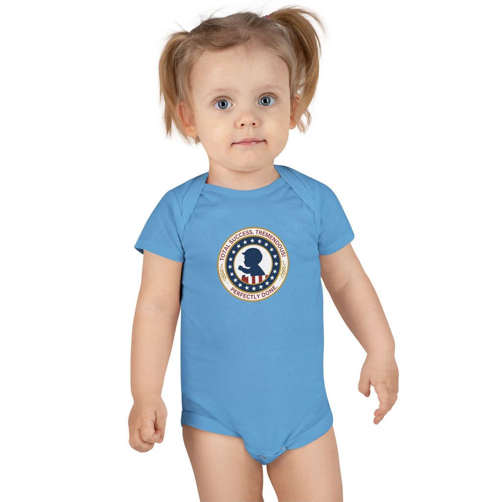 Total Success Baby Bodysuit – Political Parody Edition