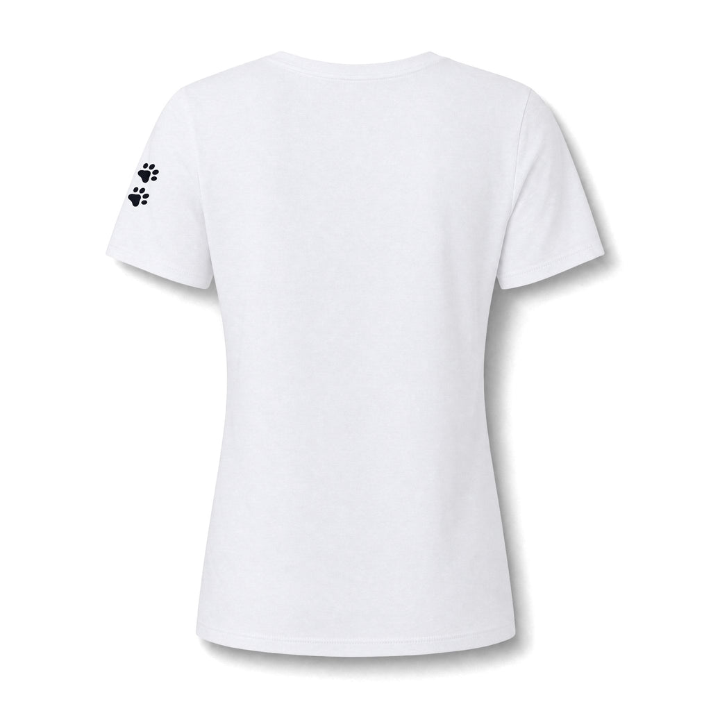 Supporting Character in My Cat’s Life Women’s V-Neck Tee