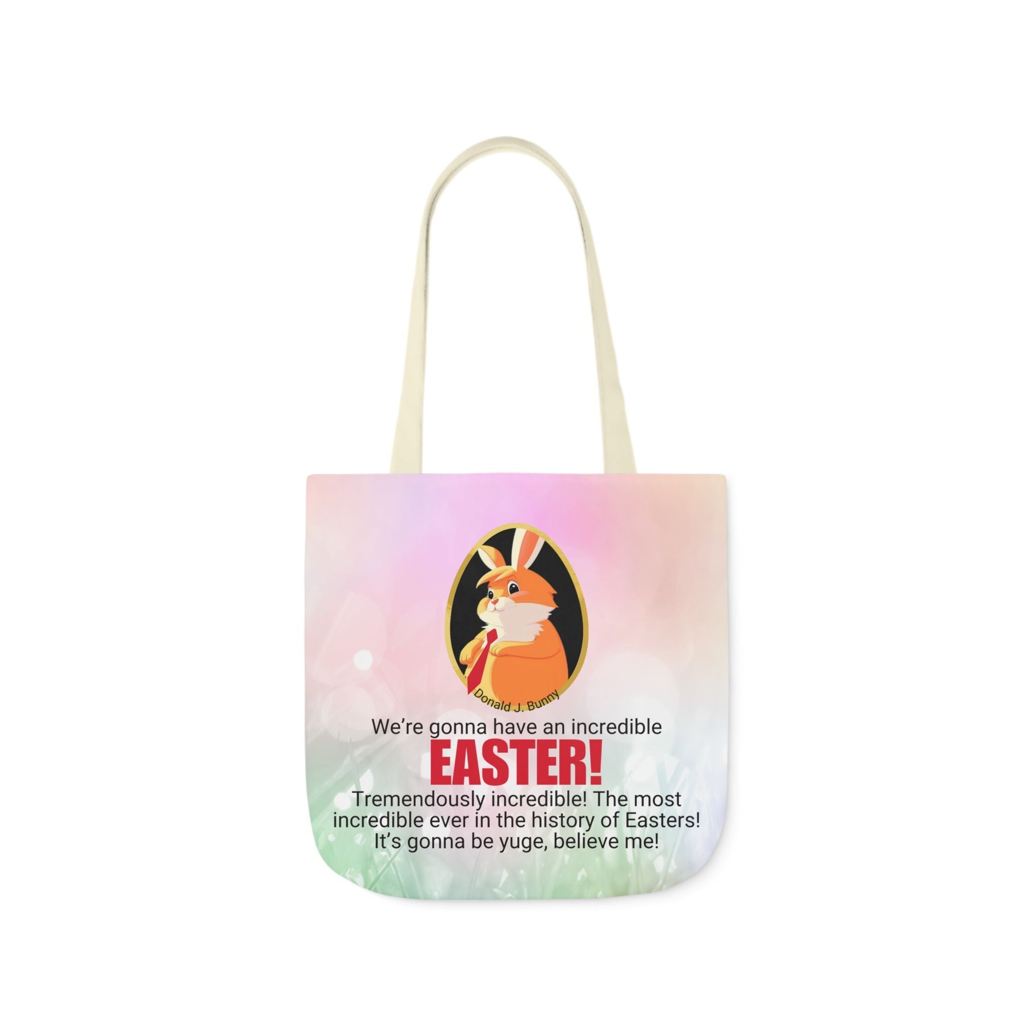 Incredible Easter Canvas Tote Bag - 5-Color Straps Printify
