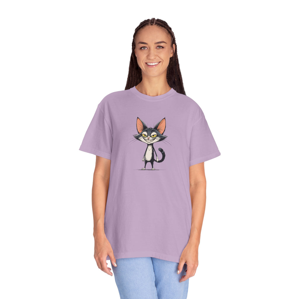 Smiling Cat Unisex T-Shirt | Funny Cat Tee