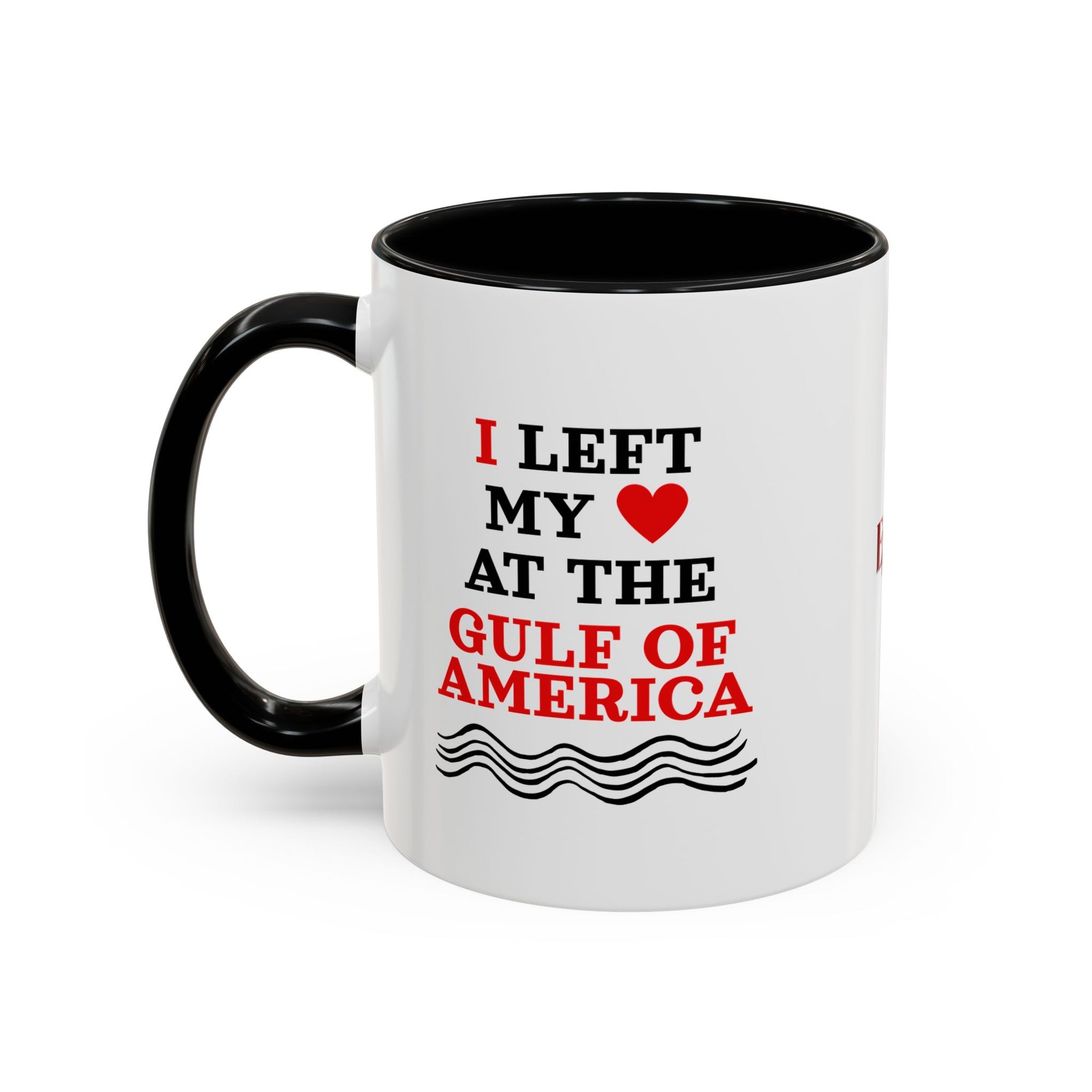 American Gulf Coffee Mug - I Left My Heart - 11oz & 15oz