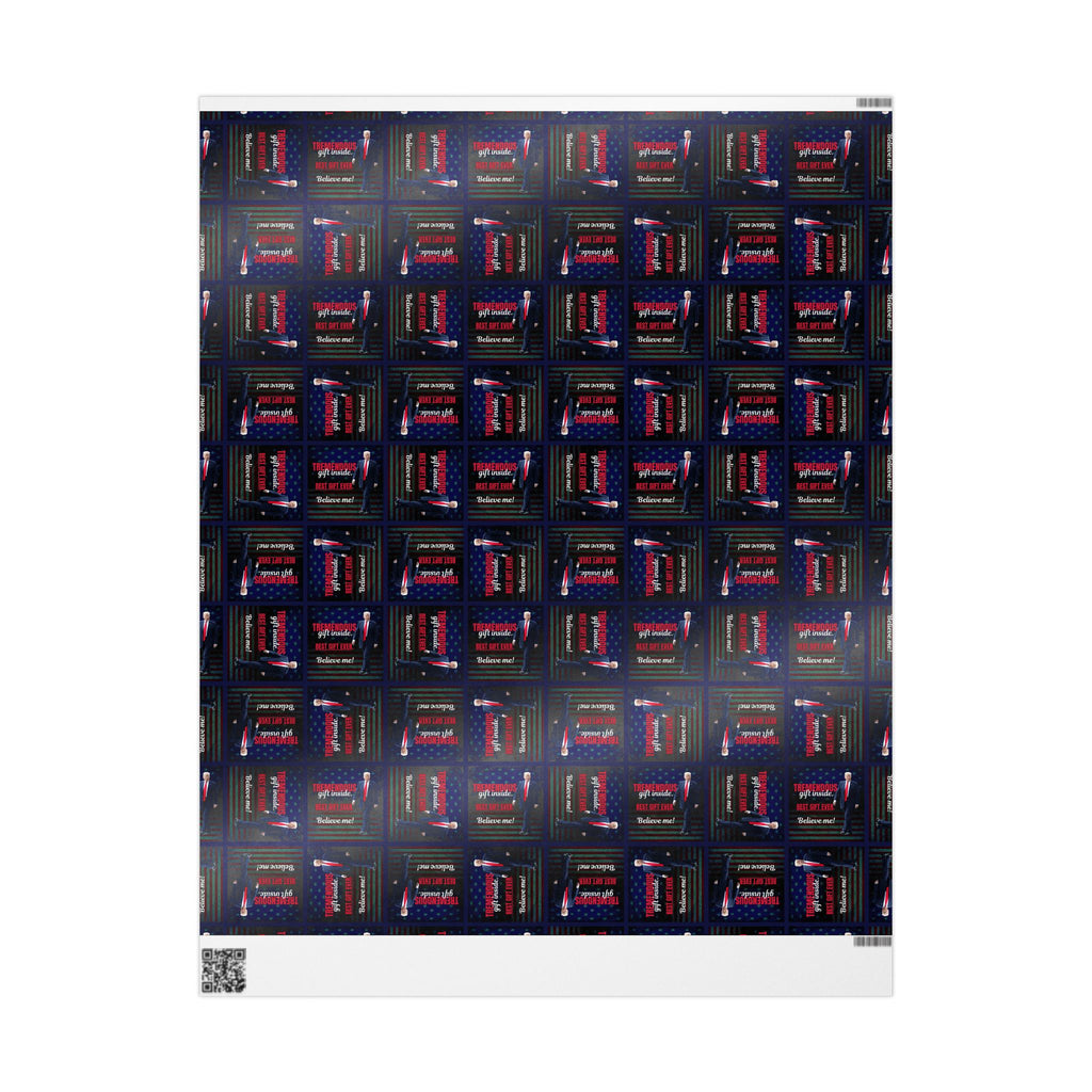 Trump Best Gift Ever Patterned Wrapping Paper